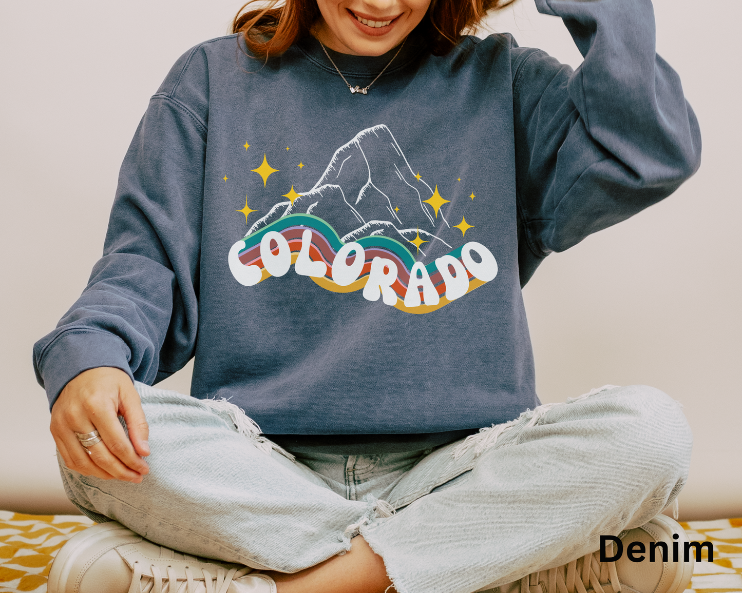 Colorado Retro Comfort Colors® Crewneck