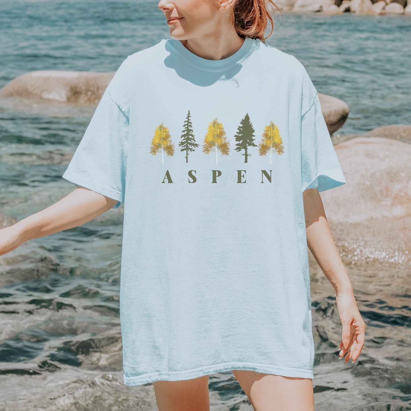 Aspen Comfort Colors® Graphic T-Shirt
