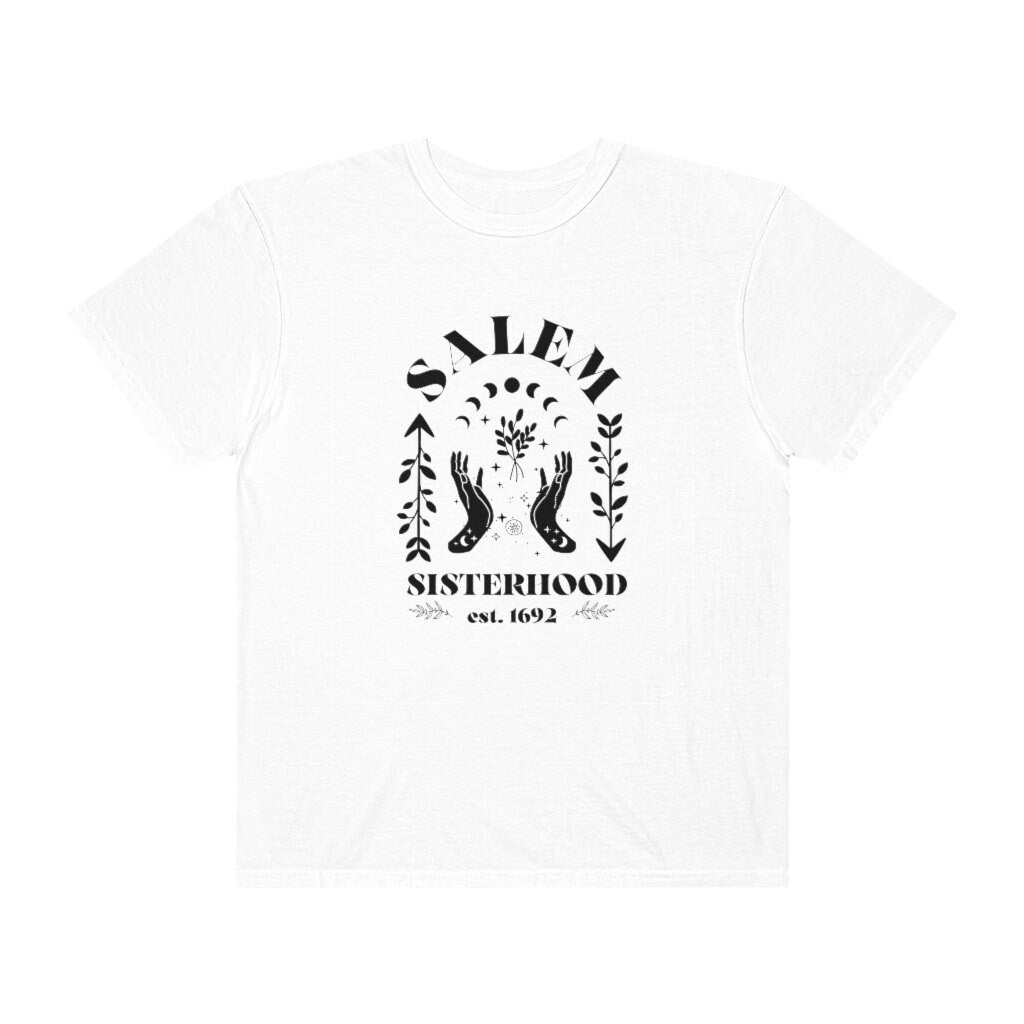 Salem Shirt Feminist Witchy Shirt Mystical Shirt Salem 1692 Fall Women's Rights Shirt Salem Sisterhood Witch Halloween Shirt Witchy Clothes