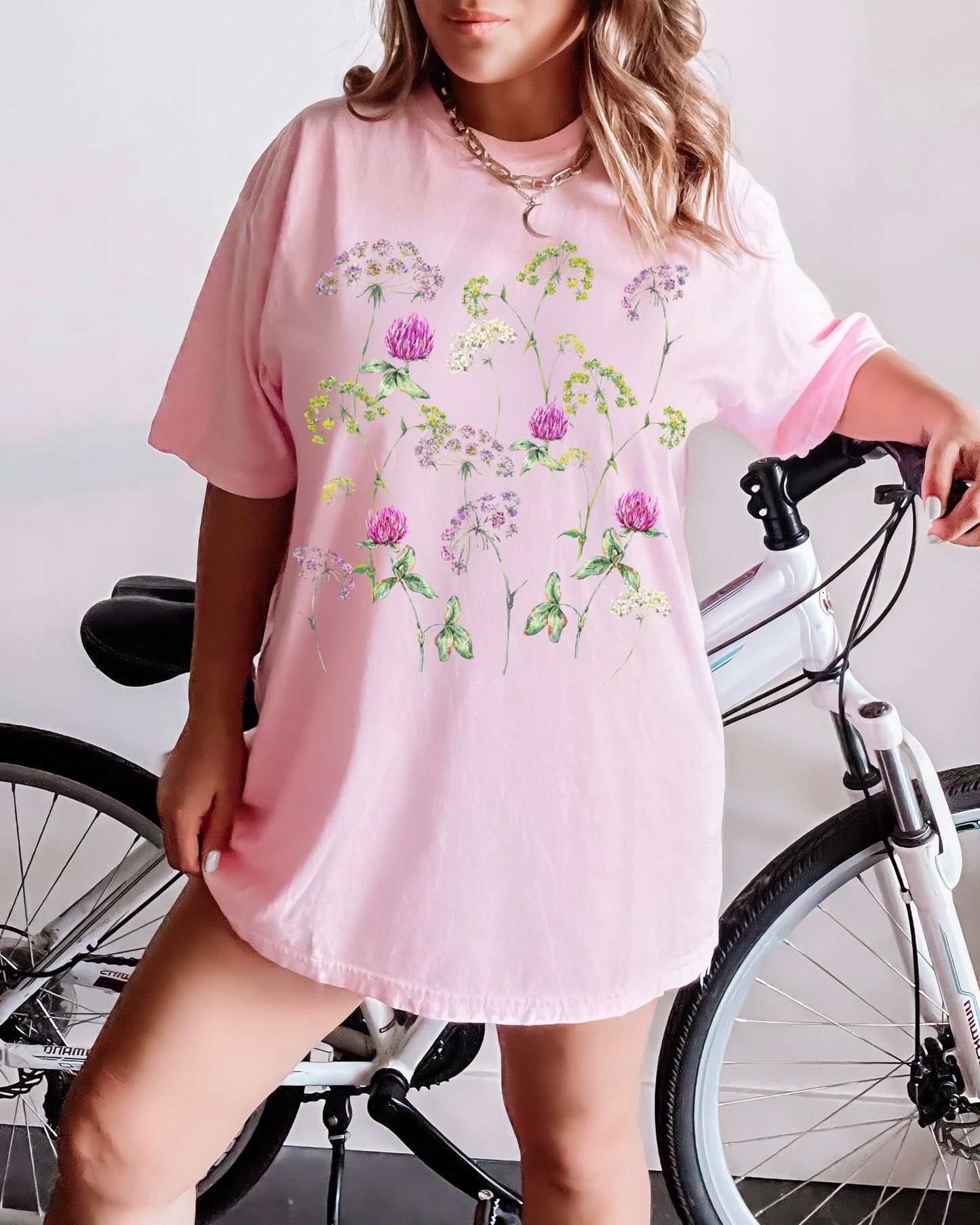 Wildflower Shirt Comfort Colors Shirt Fairycore Shirt Wild Flower Shirt Wildflower T Shirt Cottagecore Clothes Boho Shirt Watercolor Flowers