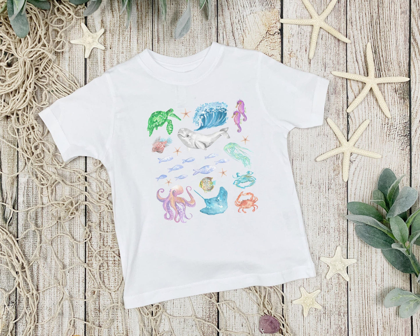 Ocean Shirt Kids Octopus Shirt Oceancore Mermaidcore Mermaid Core Mermaid Aesthetic Shirt Crustaceancore Summer Vacation Birthday Shirt Girl