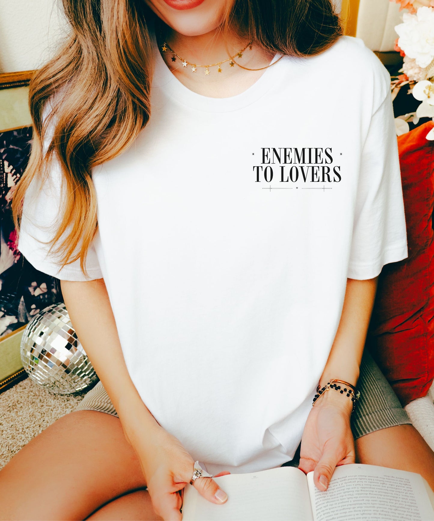 Enemies To Lovers Shirt Slow Burn Book Tropes Shirt Dark Romance Smut Shirt Fated Mates Romantasy Reader Bookish Things Fantasy Romance Gift