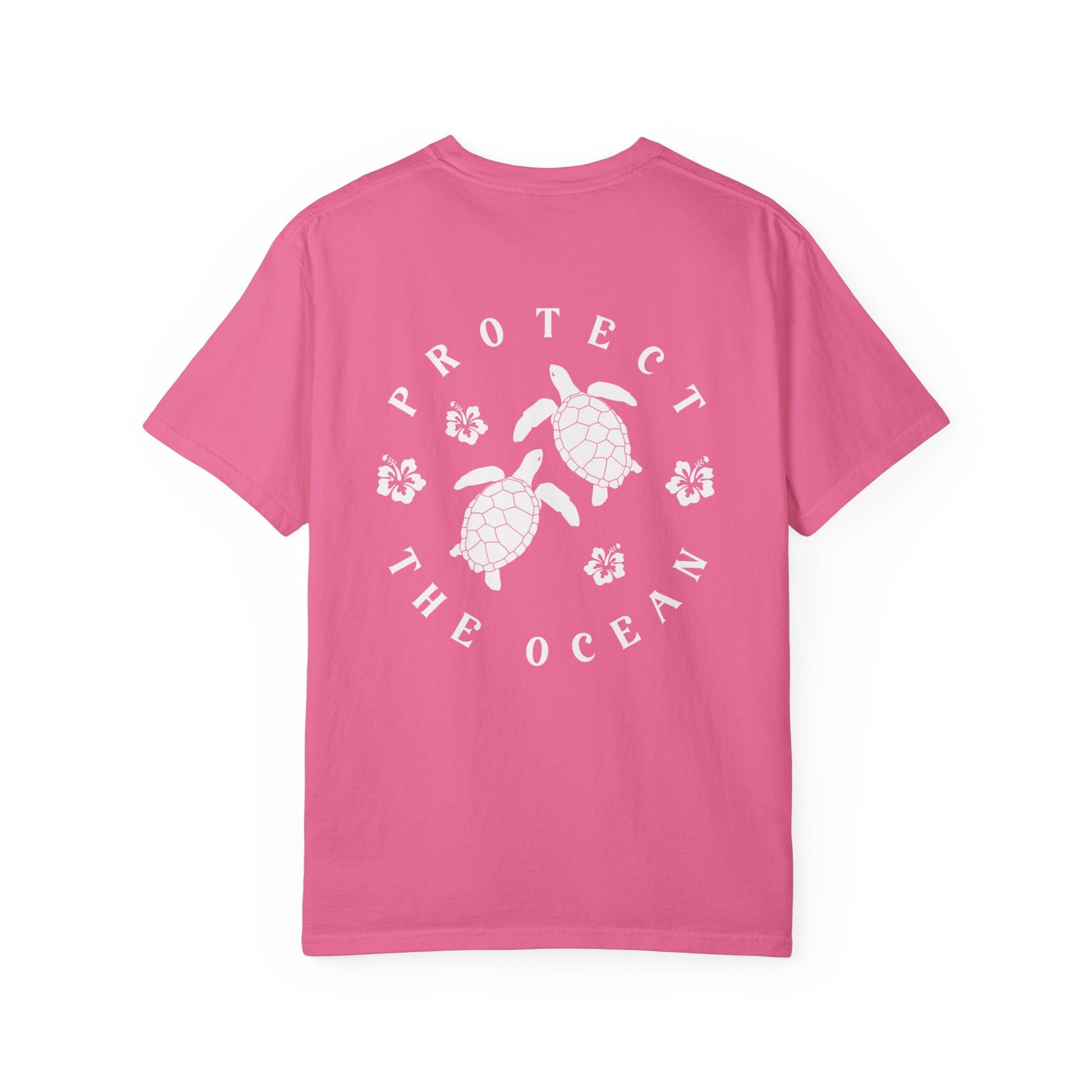 Protect The Ocean Sea Turtle Shirt, Mini Sea Turtle Shirt Ecology Shirt Mermaidcore Tee Mermaid Core Coconut Girl Beachy Shirt Preppy Stuff