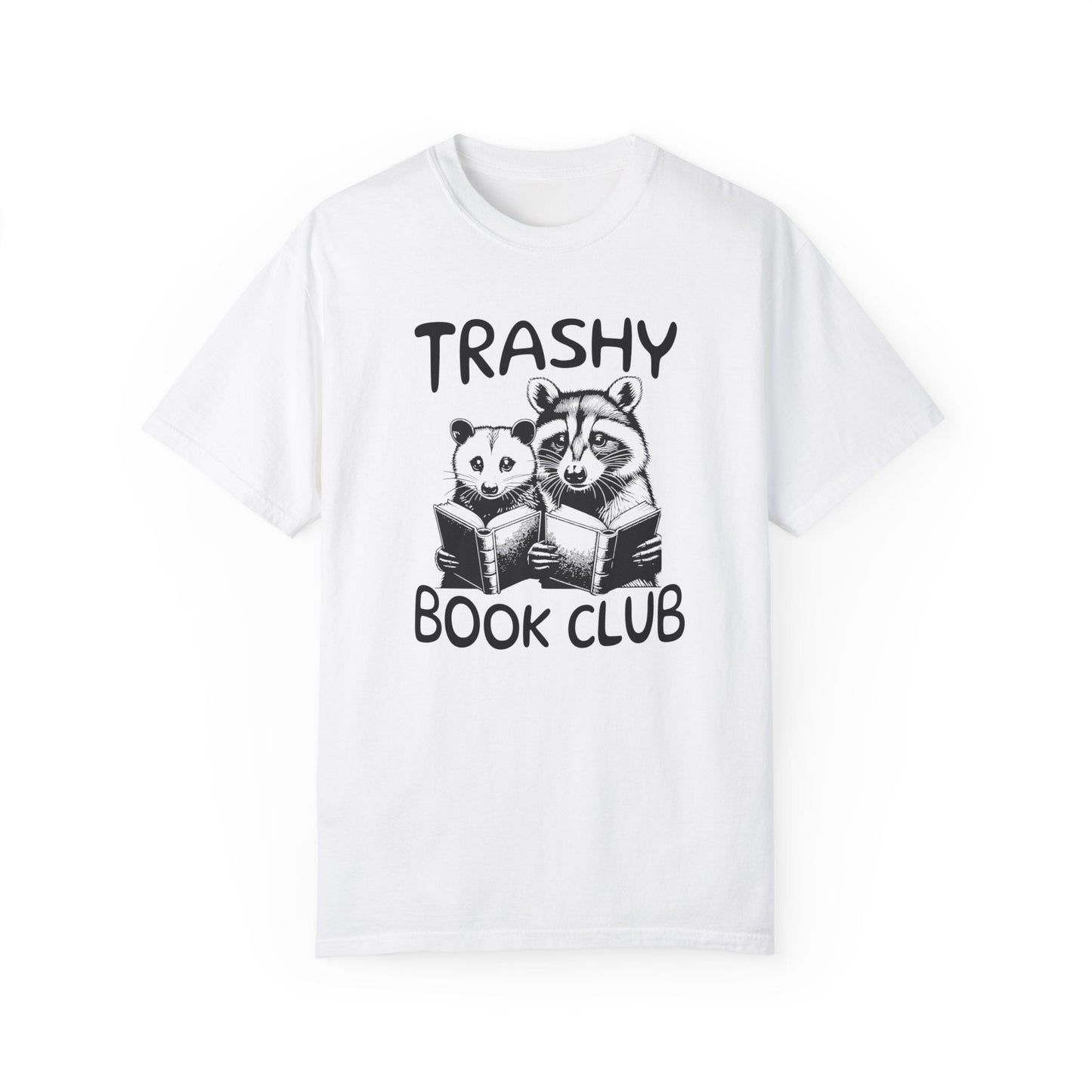 Trashy Book Club Raccoon Shirt Opossum Shirt Possum Shirt Smut Shirt Romantasy Romance Fantasy Dark Romance Reader TShirt