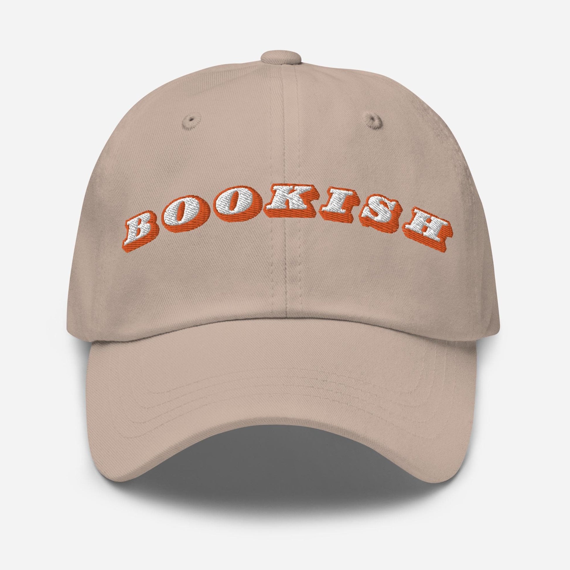 Bookish Embroidered Hat