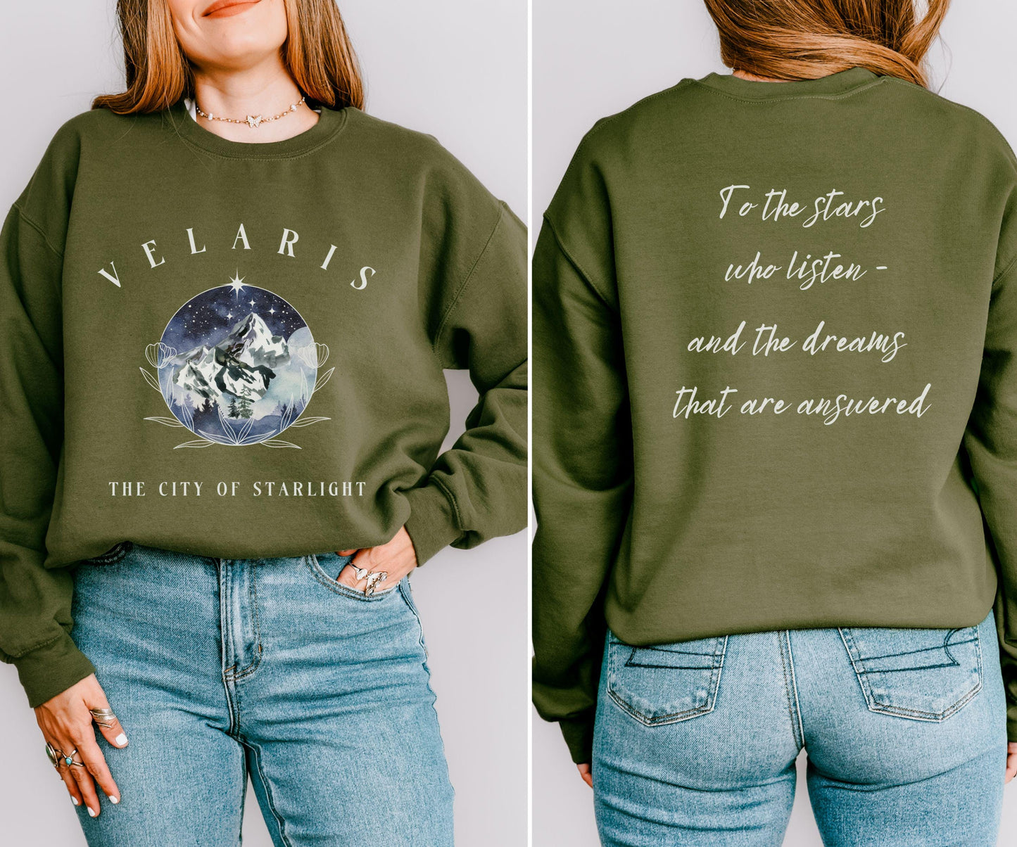 Velaris Sweatshirt, Licensed SJM Merch Sarah J Maas Merch City of Starlight ACOMAF ACOTAR Shirt Rhysand Quote To The Stars Who Listen Shirt