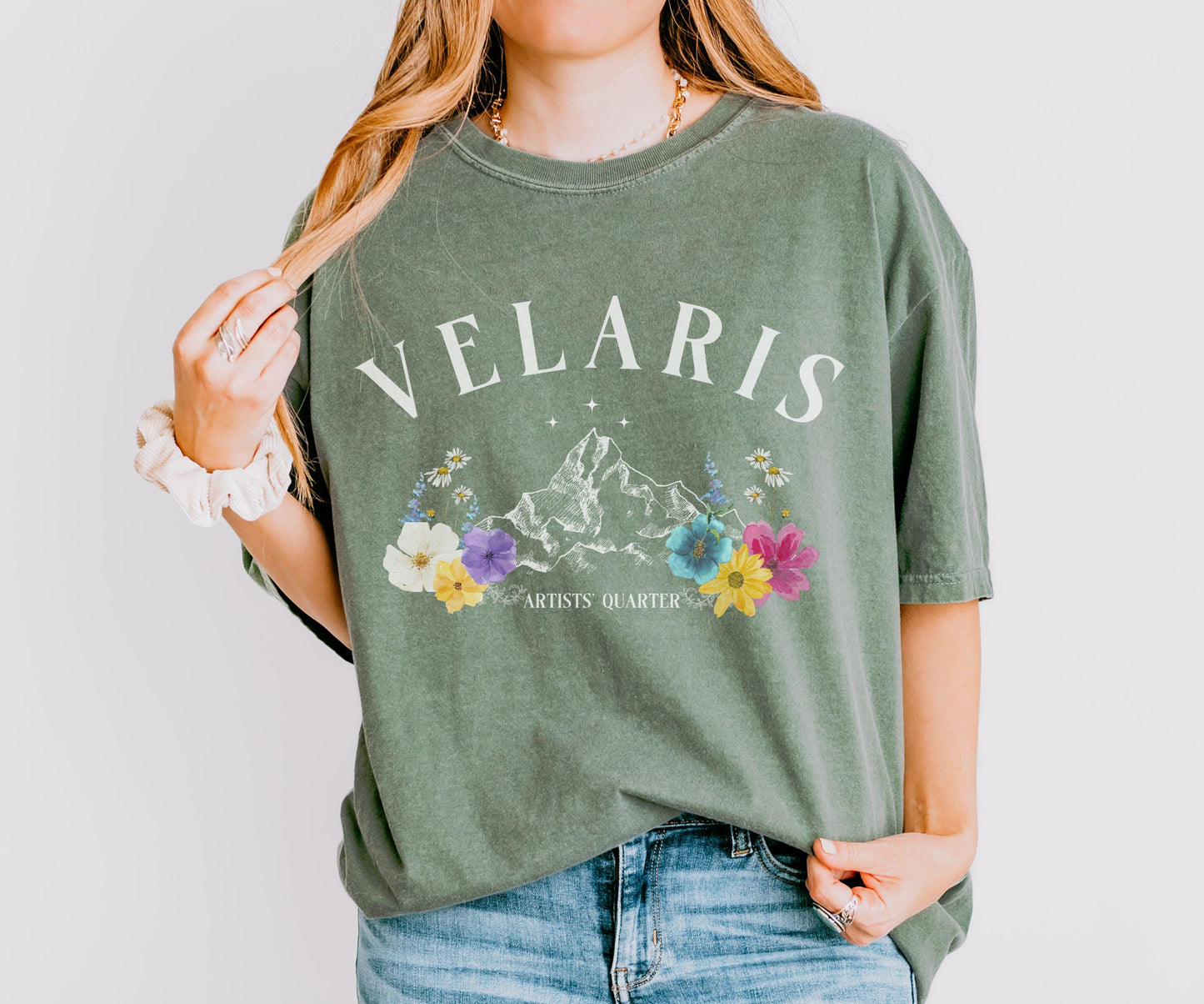 Velaris Shirt, Artists' Quarter Licensed Sarah J Maas ACOTAR Merch, SJM ACOMAF Rhysand Feyre The Night Court Tee Fantasy Romance Reader Gift