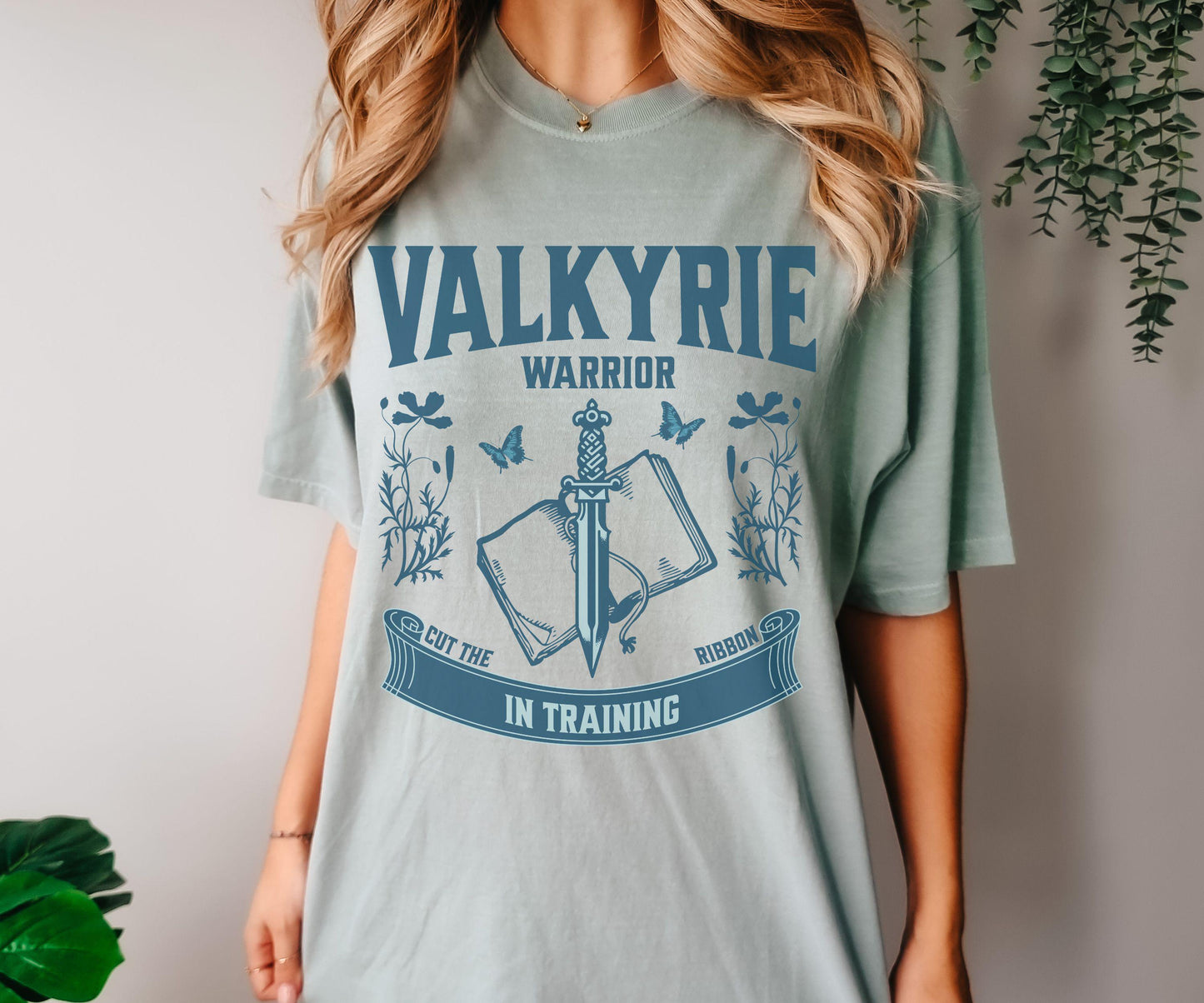 Valkyrie Shirt, Warrior In Training Shirt, Licensed SJM Merch, Sarah J Maas Gifts Cassian Velaris Shirt ACOSF Silver Flames ACOTAR Shirt