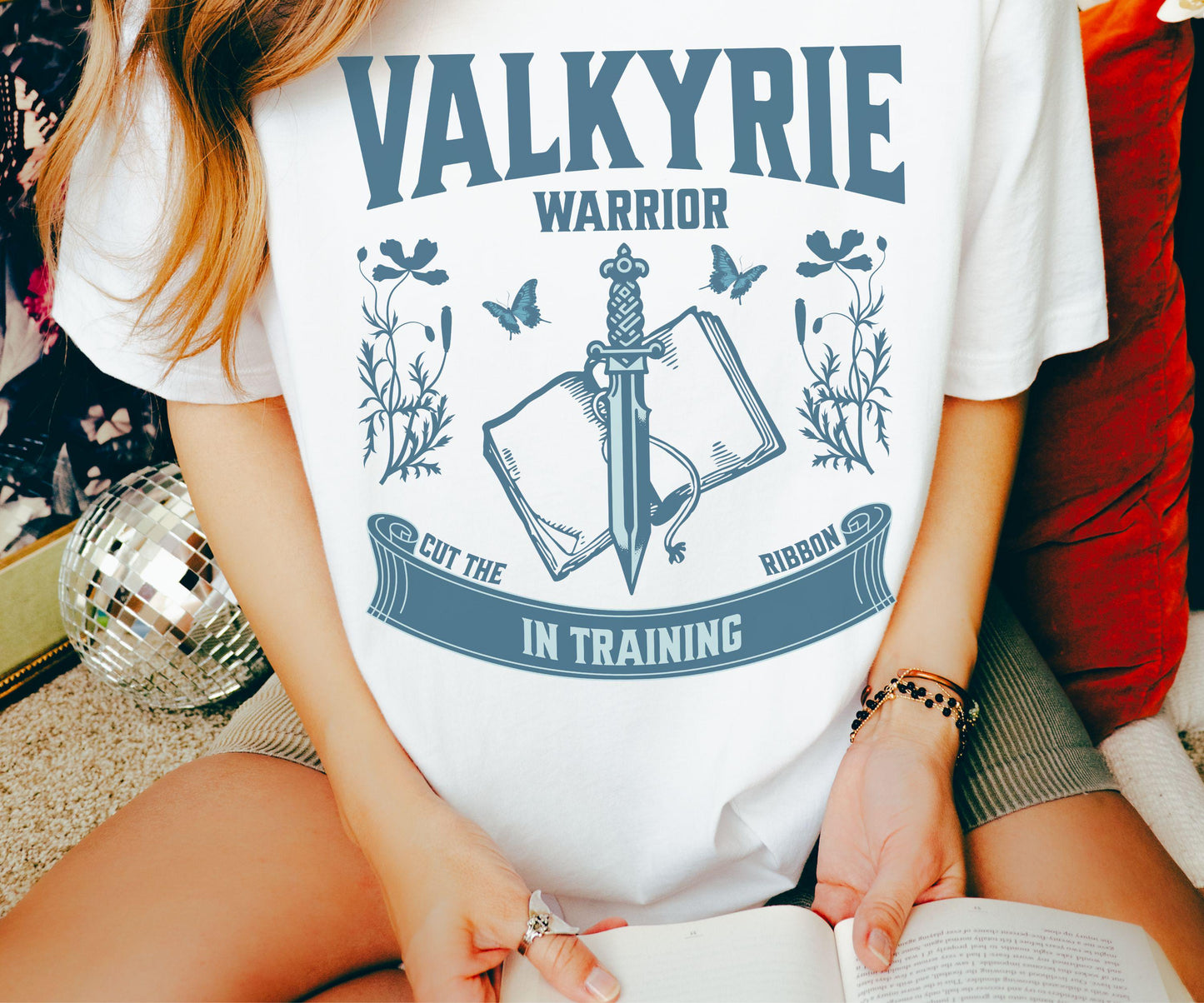Valkyrie Shirt, Warrior In Training Shirt, Licensed SJM Merch, Sarah J Maas Gifts Cassian Velaris Shirt ACOSF Silver Flames ACOTAR Shirt