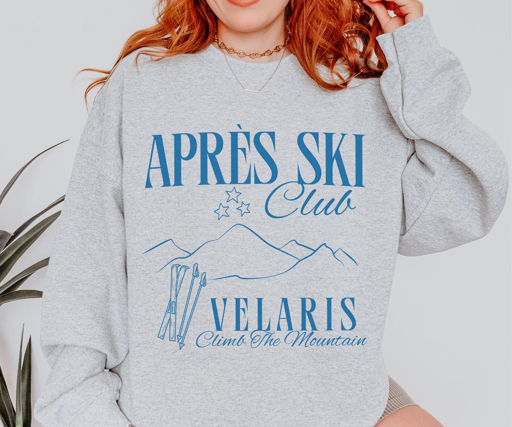 Velaris Sweatshirt, Apres Ski Club Sweatshirt Licensed Sarah J Maas ACOTAR Shirt Winter Solstice SJM Merch Valkyrie Ski Sweater