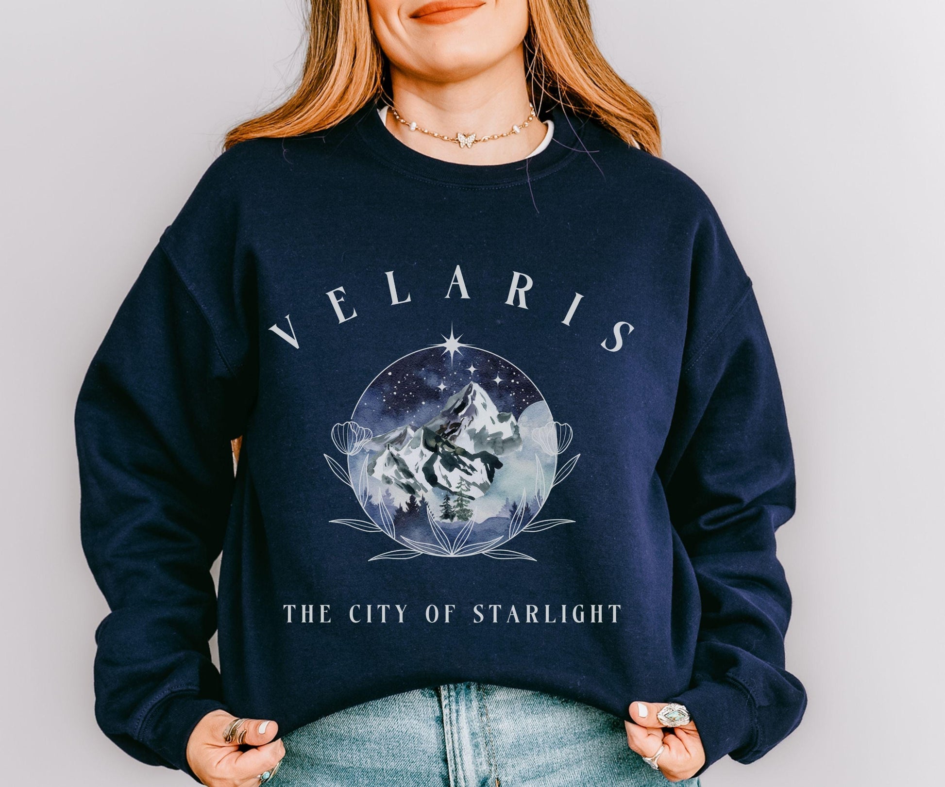 Velaris Sweatshirt, Licensed SJM Merch Sarah J Maas Merch City of Starlight ACOMAF ACOTAR Shirt Rhysand Quote To The Stars Who Listen Shirt