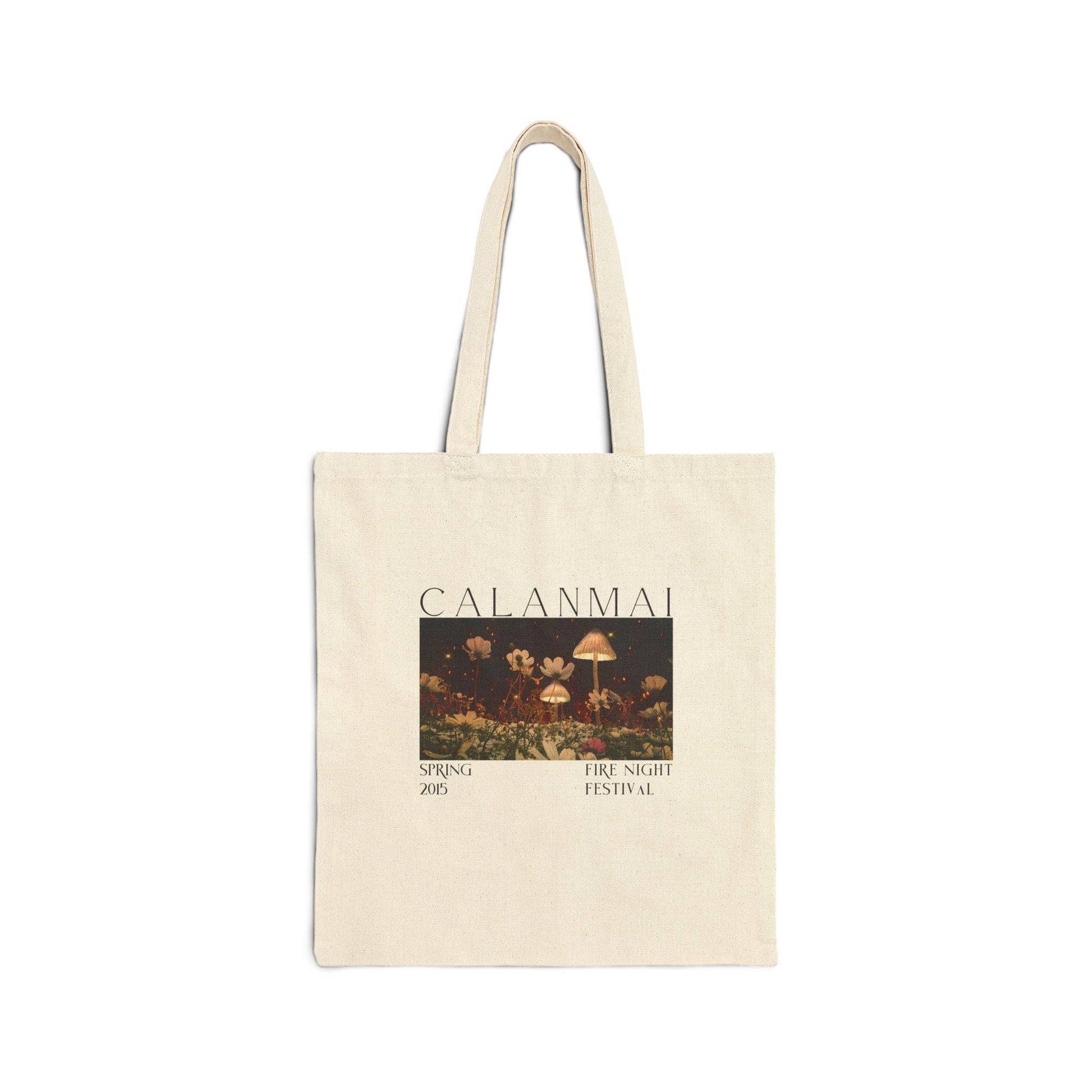 Calanmai Fire Night Festival Tote Bag, Officially Licensed Sarah J Maas Merch, ACOTAR Tote Bag Rhysand and Feyre A Court Of Thorns and Roses