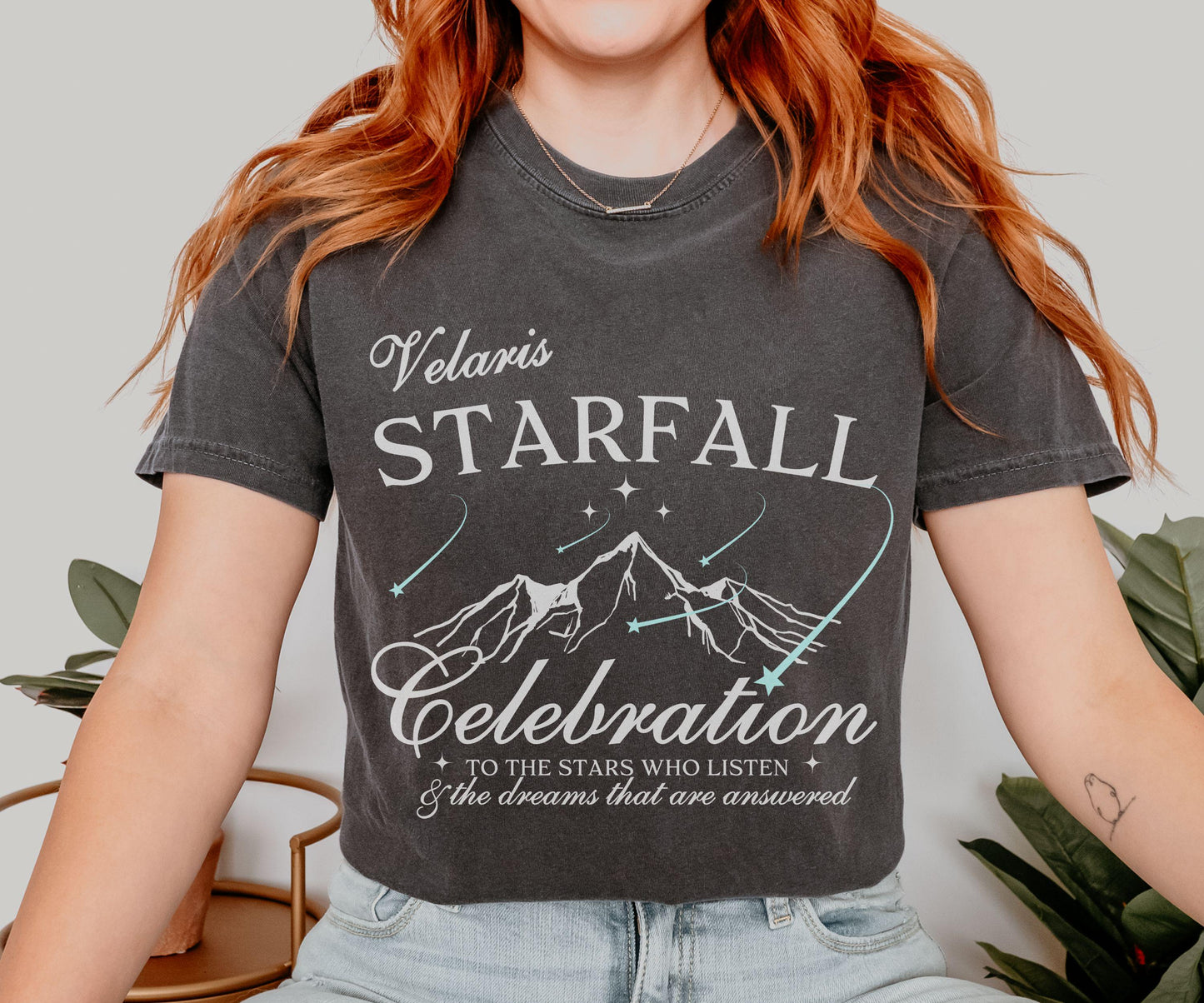 Velaris Starfall Celebration ACOMAF Shirt, To The Stars Who Listen, Feyre and Rhysand SJM Merch ACOTAR Shirt Sarah J Maas Reader Gift