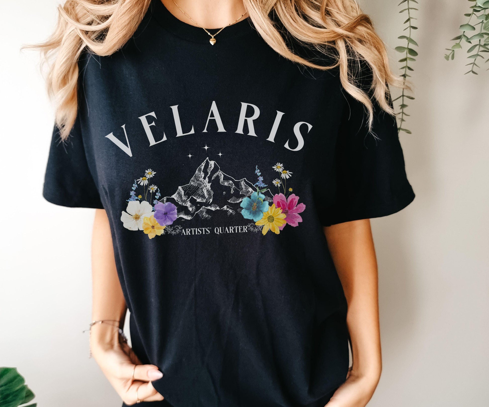 Velaris Shirt, Artists' Quarter Licensed Sarah J Maas ACOTAR Merch, SJM ACOMAF Rhysand Feyre The Night Court Tee Fantasy Romance Reader Gift
