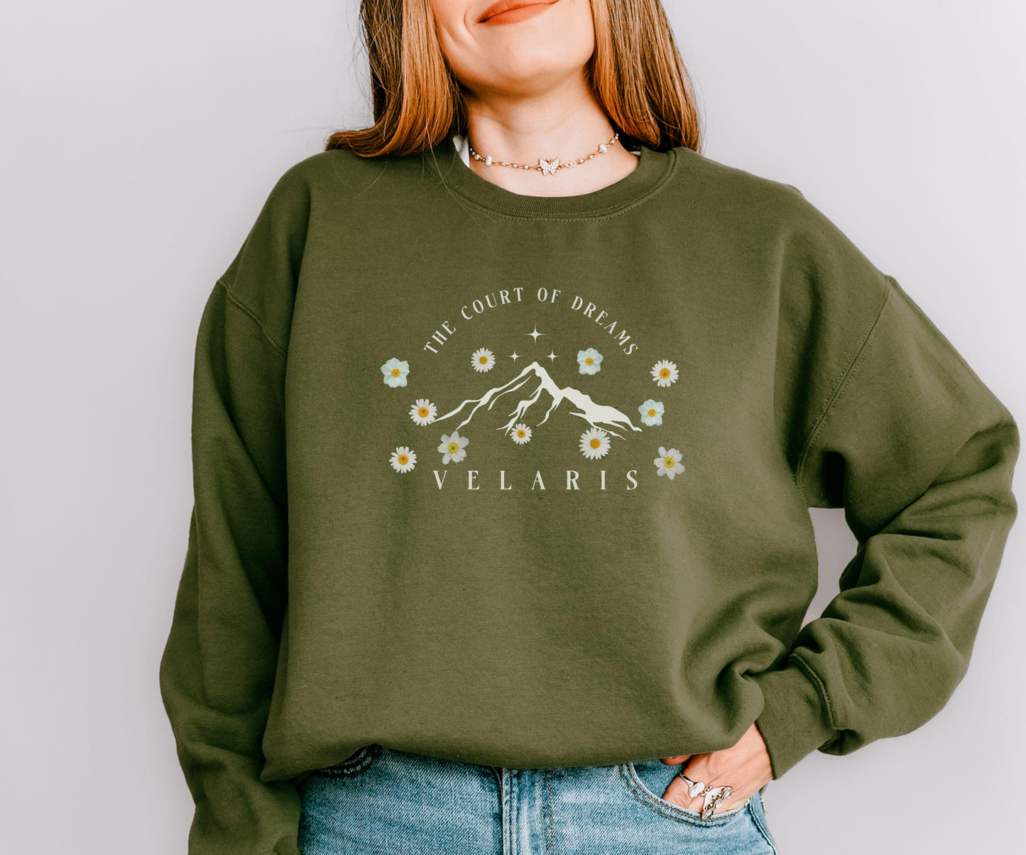 Velaris Sweasthirt, Licensed SJM Merch, Court of Dreams Sarah J Maas City of Starlight ACOMAF ACOTAR Sweatshirt Rhysand Feyre Books Sweater