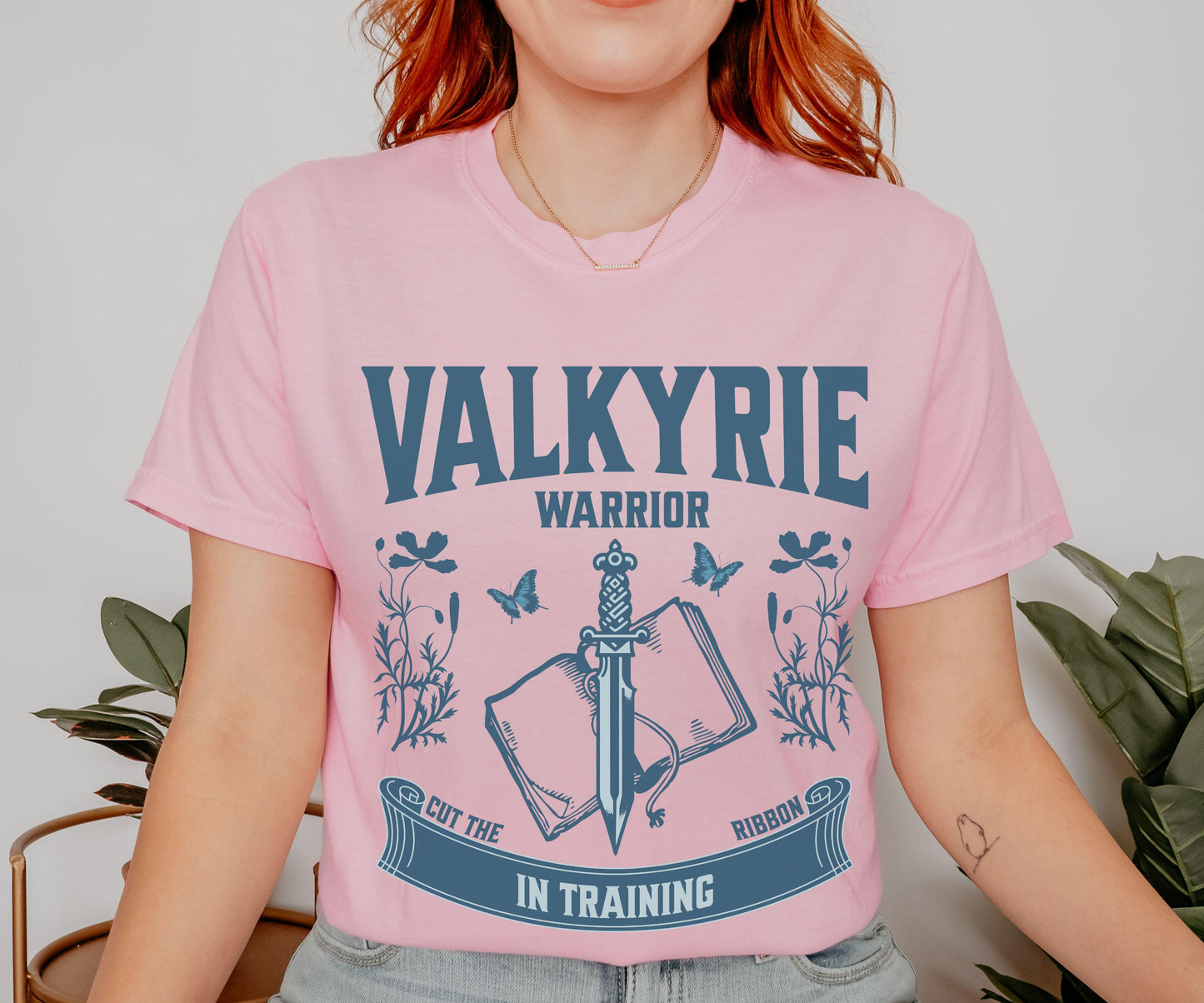 Valkyrie Shirt, Warrior In Training Shirt, Licensed SJM Merch, Sarah J Maas Gifts Cassian Velaris Shirt ACOSF Silver Flames ACOTAR Shirt