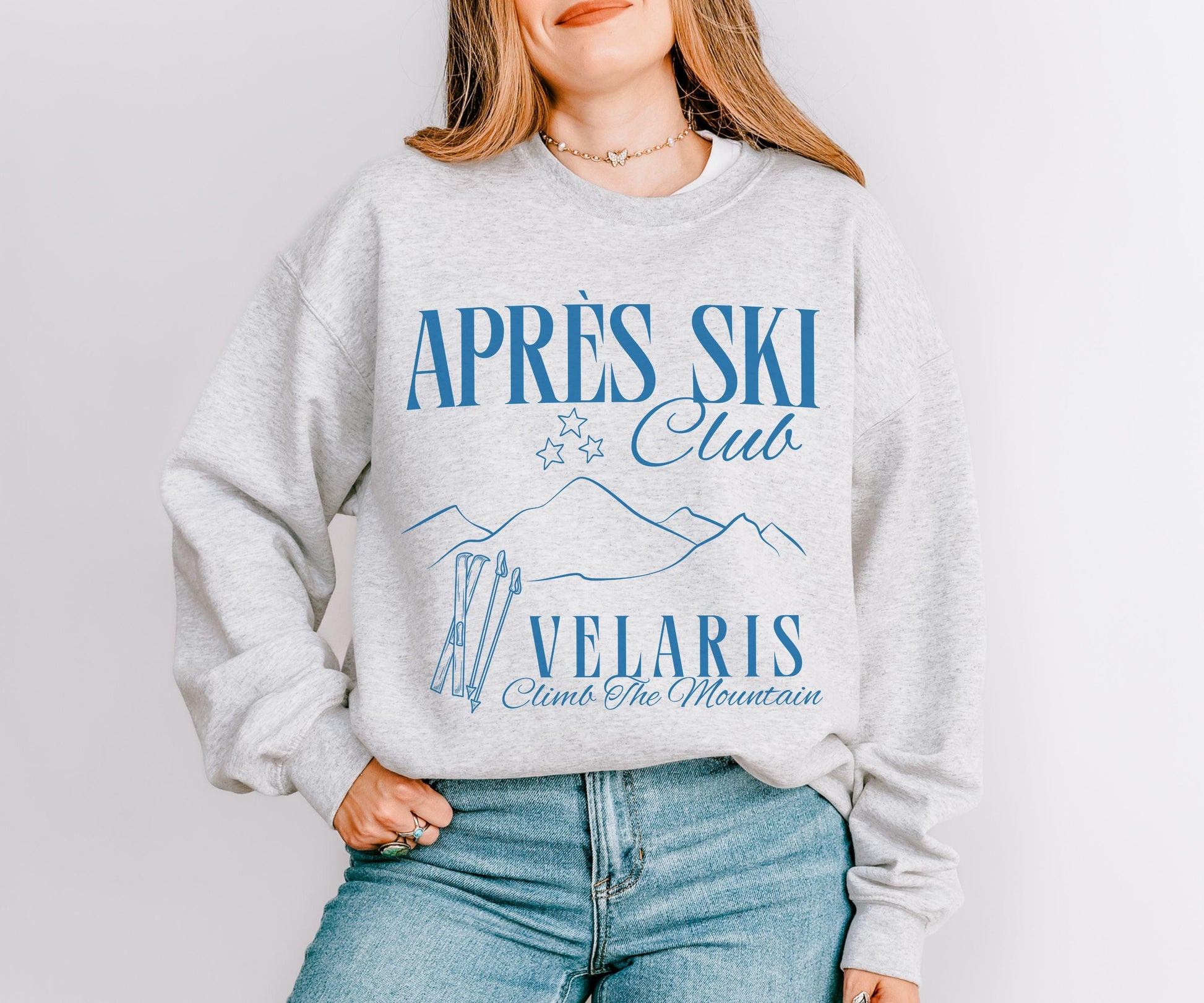 Velaris Sweatshirt, Apres Ski Club Sweatshirt Licensed Sarah J Maas ACOTAR Shirt Winter Solstice SJM Merch Valkyrie Ski Sweater