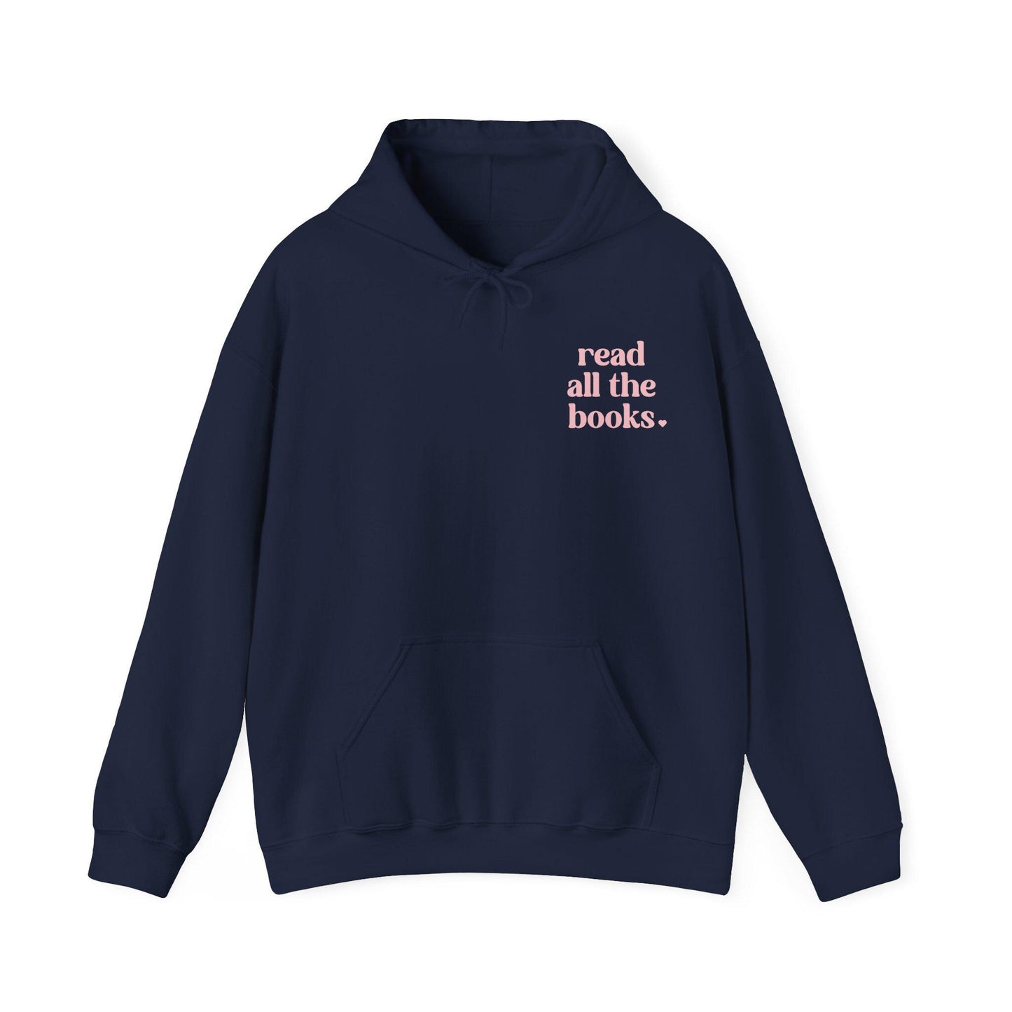 Read All The Books Hoodie, Minimalist Bookish Sweatshirt, Preppy Book Lover Merch Born To Read Sweatshirt, One More Chapter TBR Shirt
