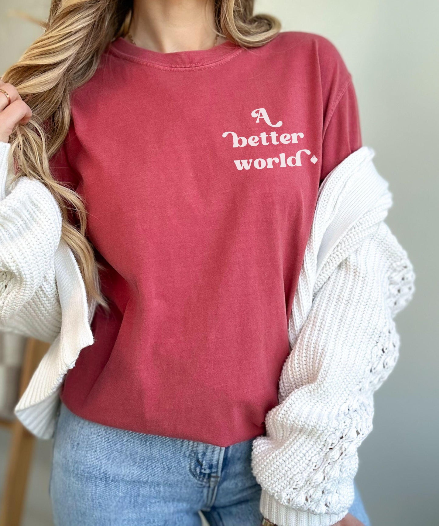 A Better World Fireheart Shirt, Kingdom of Ash Licensed SJM Merch, Throne of Glass Shirt, Sarah J Maas Tshirt, TOG KOA Aelin Galathynius Tee