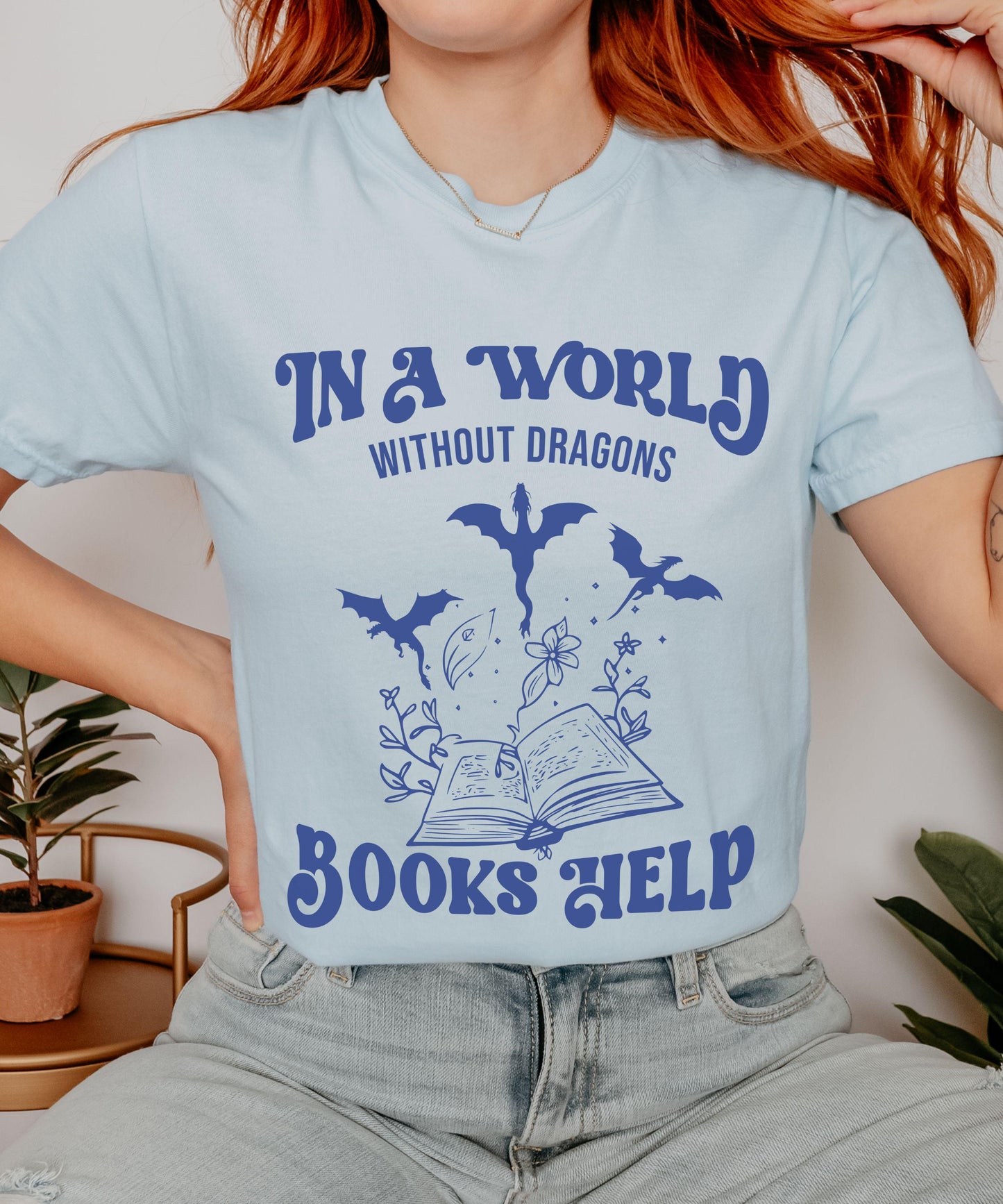 Dragon Shirt, Romantasy Shirt Book Dragon Fantasy Romance Reader Shirt Dragon Gift Romantasy Merch Reader Gift Book Lover Tee Bookish Things
