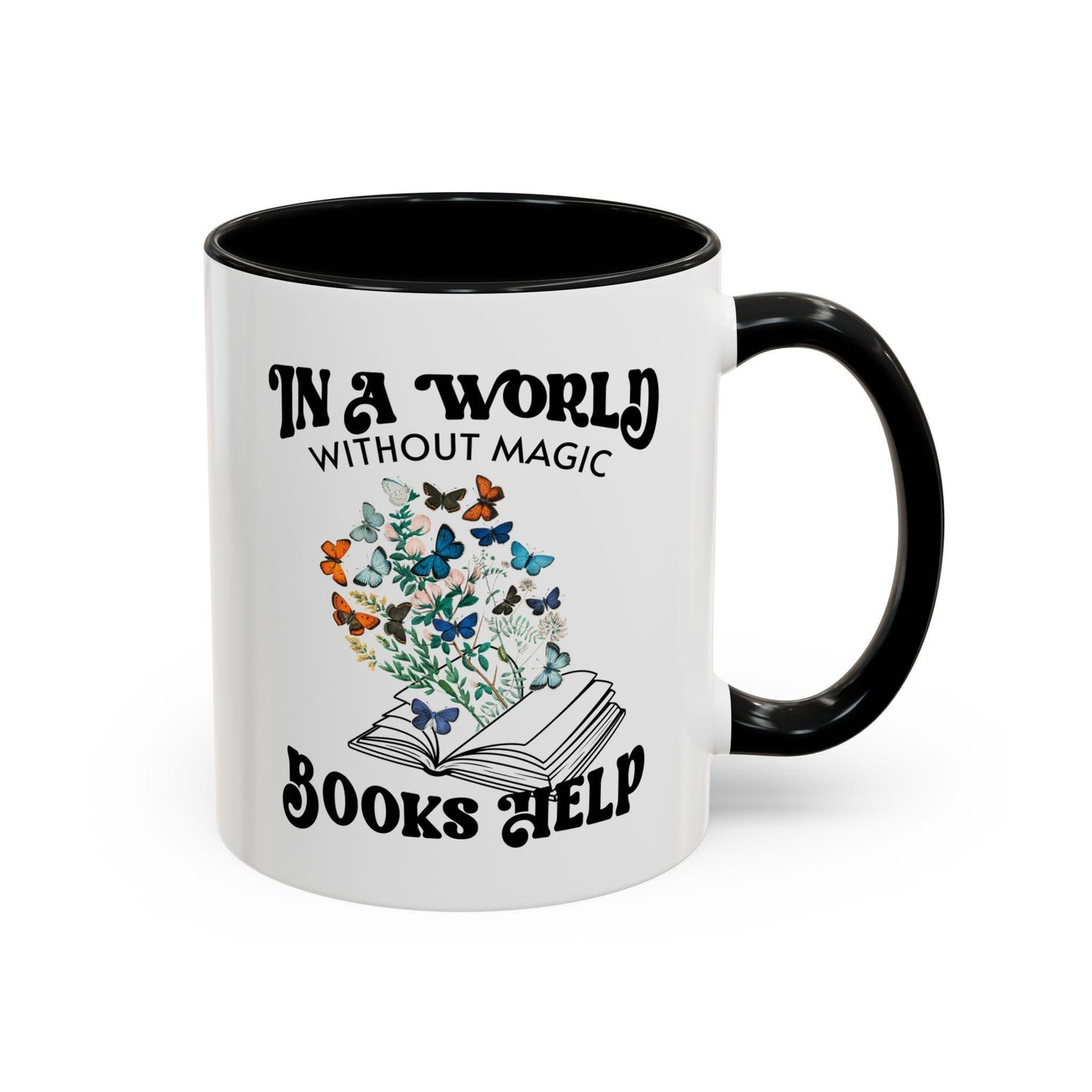 Fantasy Reader Mug, Books Help Coffee Mug Bookish Mug Bookish Things Romantasy Merch Bookish Shops Fantasycore Booklover Gifts Self Care Mug