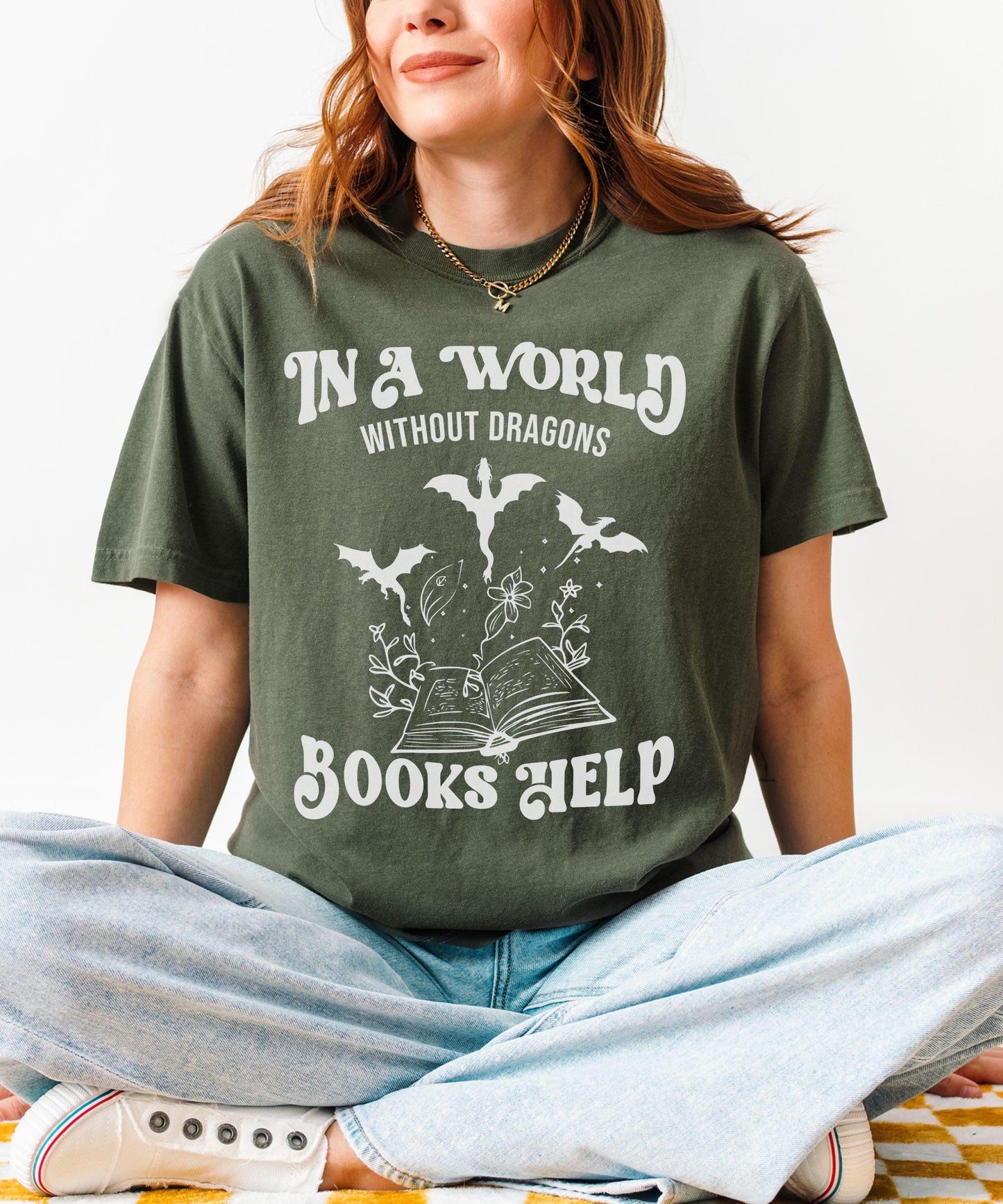 Dragon Shirt, Romantasy Shirt Book Dragon Fantasy Romance Reader Shirt Dragon Gift Romantasy Merch Reader Gift Book Lover Tee Bookish Things