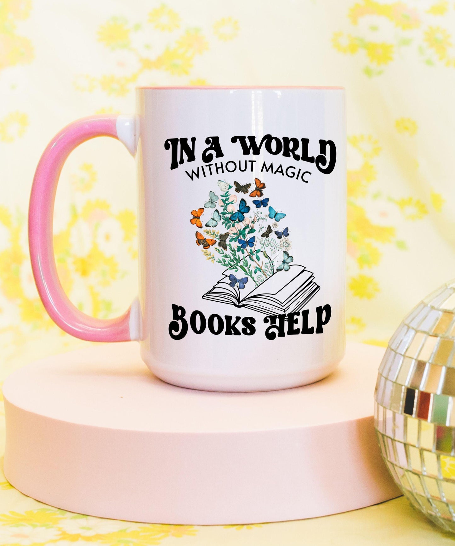 Fantasy Reader Mug, Books Help Coffee Mug Bookish Mug Bookish Things Romantasy Merch Bookish Shops Fantasycore Booklover Gifts Self Care Mug