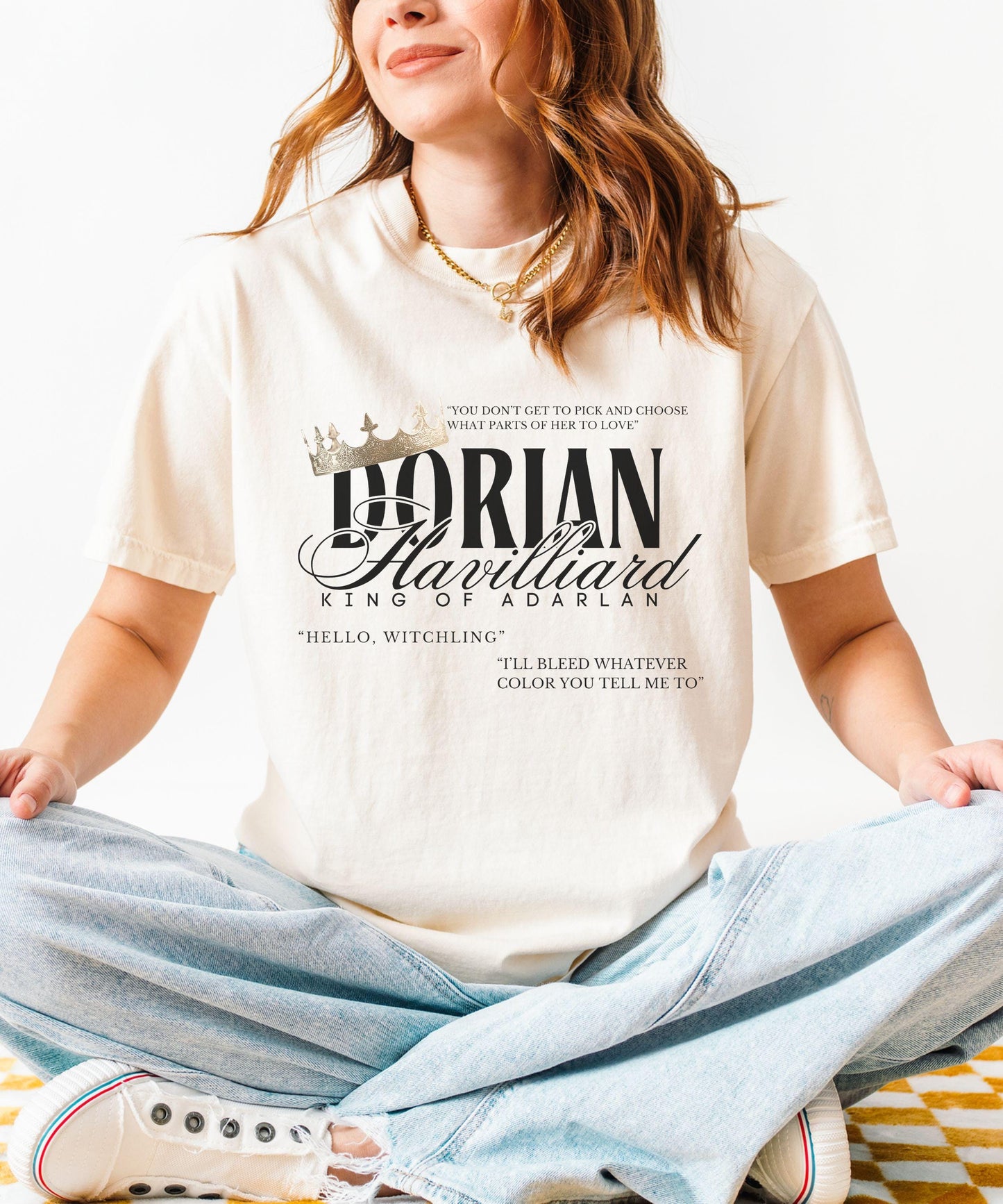 Dorian Havilliard Shirt, Throne of Glass Licensed Sarah J Maas Merch, Manon Blackbeak Romantasy Shirt, Kingdom Of Ash Bookish Gifts