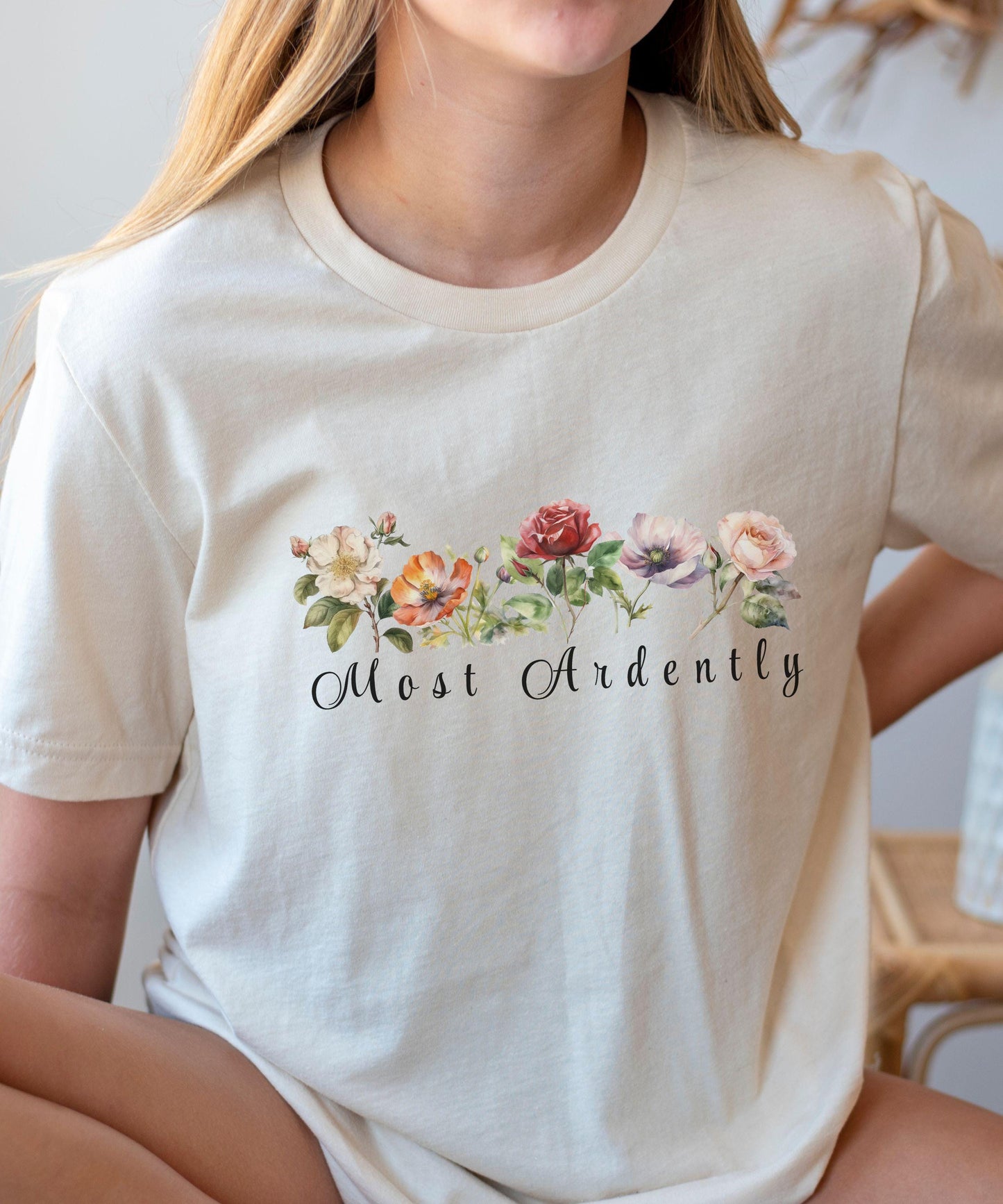 Most Ardently Shirt Kids, Jane Austen Shirt for Toddler Librariancore Shirt Girls Academia Shirt, Jane Austen Gifts Kids Literary Shirt Girl