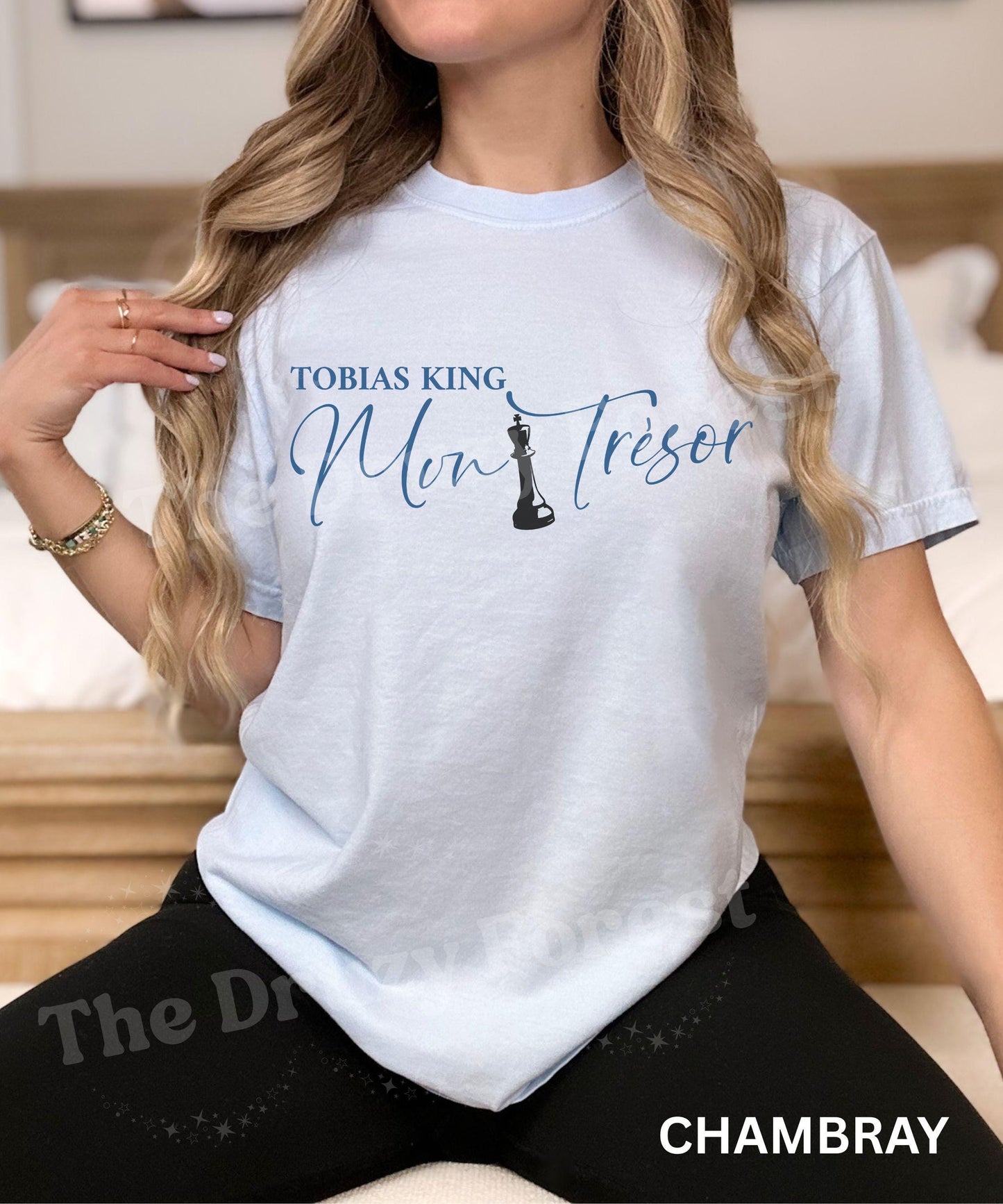Ravenhood Shirt, Tobias King Shirt, The Ravenhood Series, End o,f Licensed Kate Stewart Merch, Flock Exodus The Finish Line Book Merch Shirt