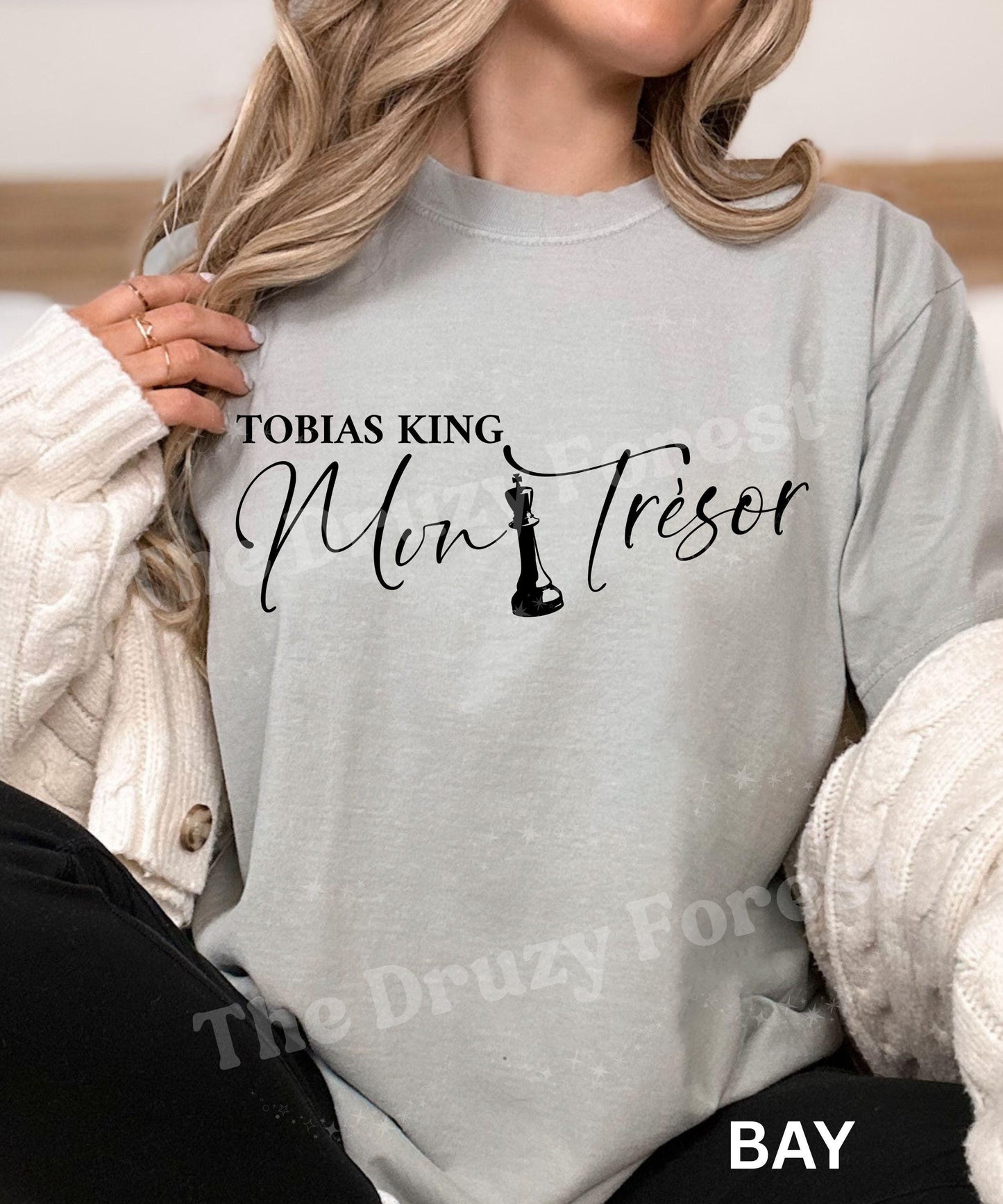 Ravenhood Shirt, Tobias King Shirt, The Ravenhood Series, End o,f Licensed Kate Stewart Merch, Flock Exodus The Finish Line Book Merch Shirt