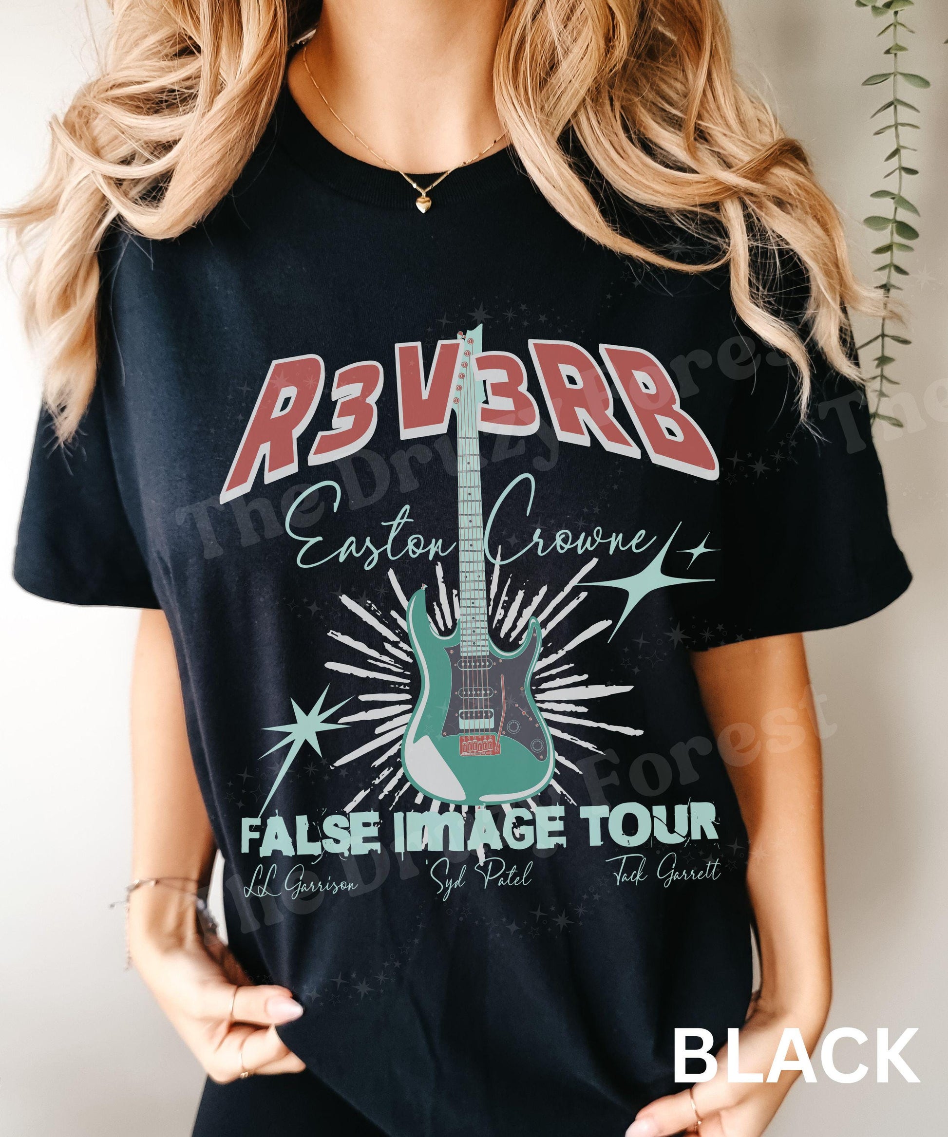 Easton Crowne Reverb Band TShirt, Reverse Kate Stewart Shirt, Licensed Kate Stewart Book Merch, The Bittersweet Symphony Book Series TShirt
