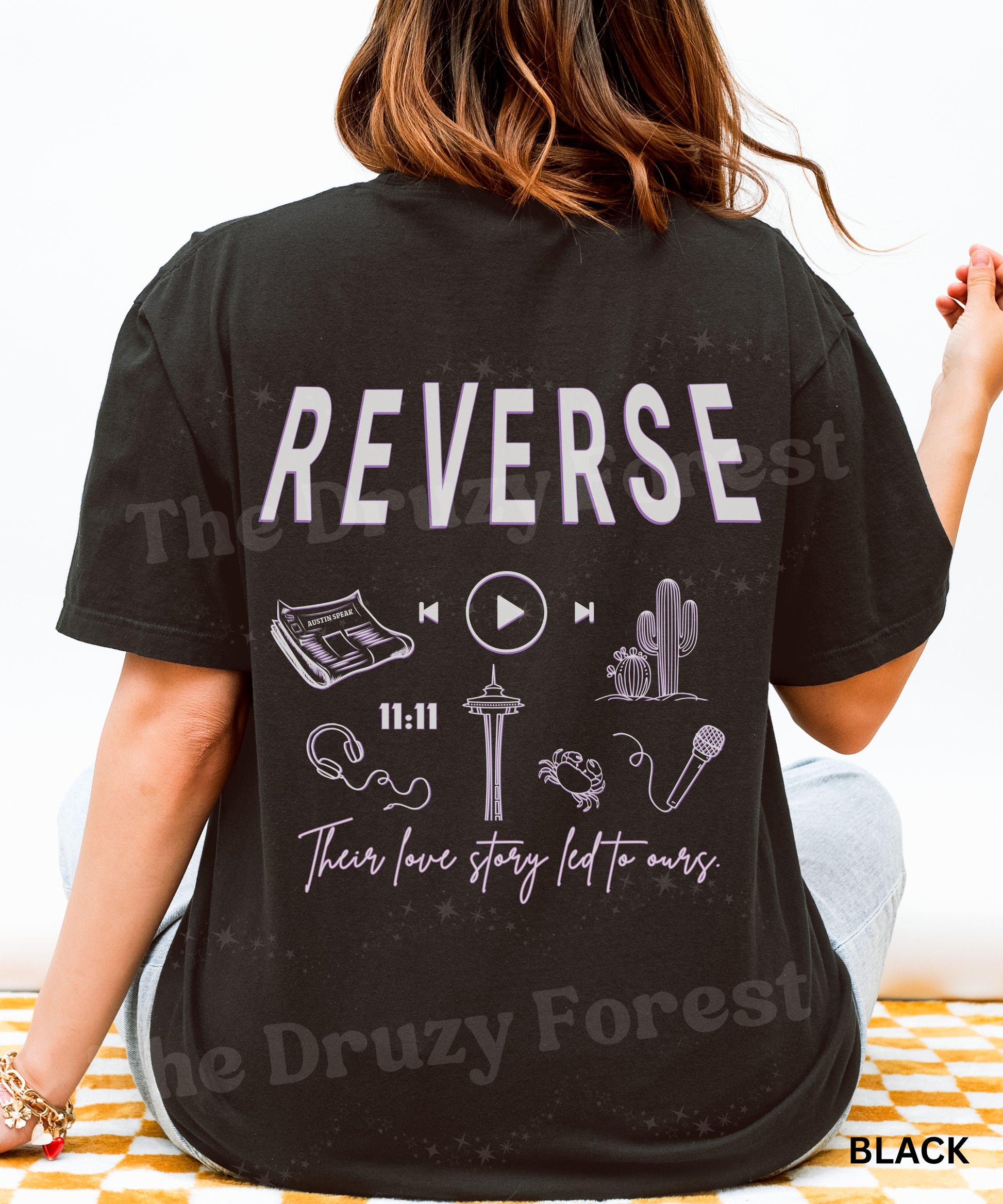 Drive Kate Stewart, Reverse Kate Stewart, Drive and Reverse Shirt, Licensed Kate Stewart Book Merch, The Bittersweet Symphony Book Series