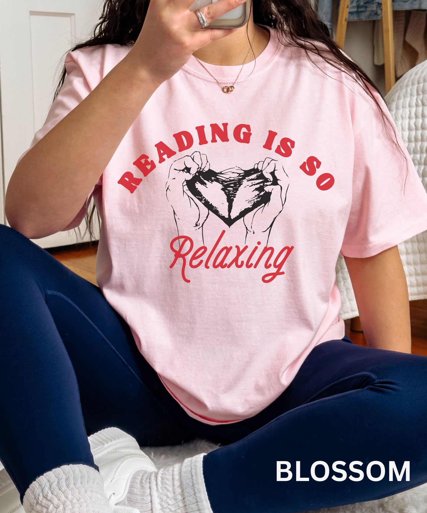 Bookish Meme Shirt: Reading Is So Relaxing Shirt, Emotionally Destroyed By Books, Dark Romance Book Merch, Booktock Merch, Funny Reader Gift