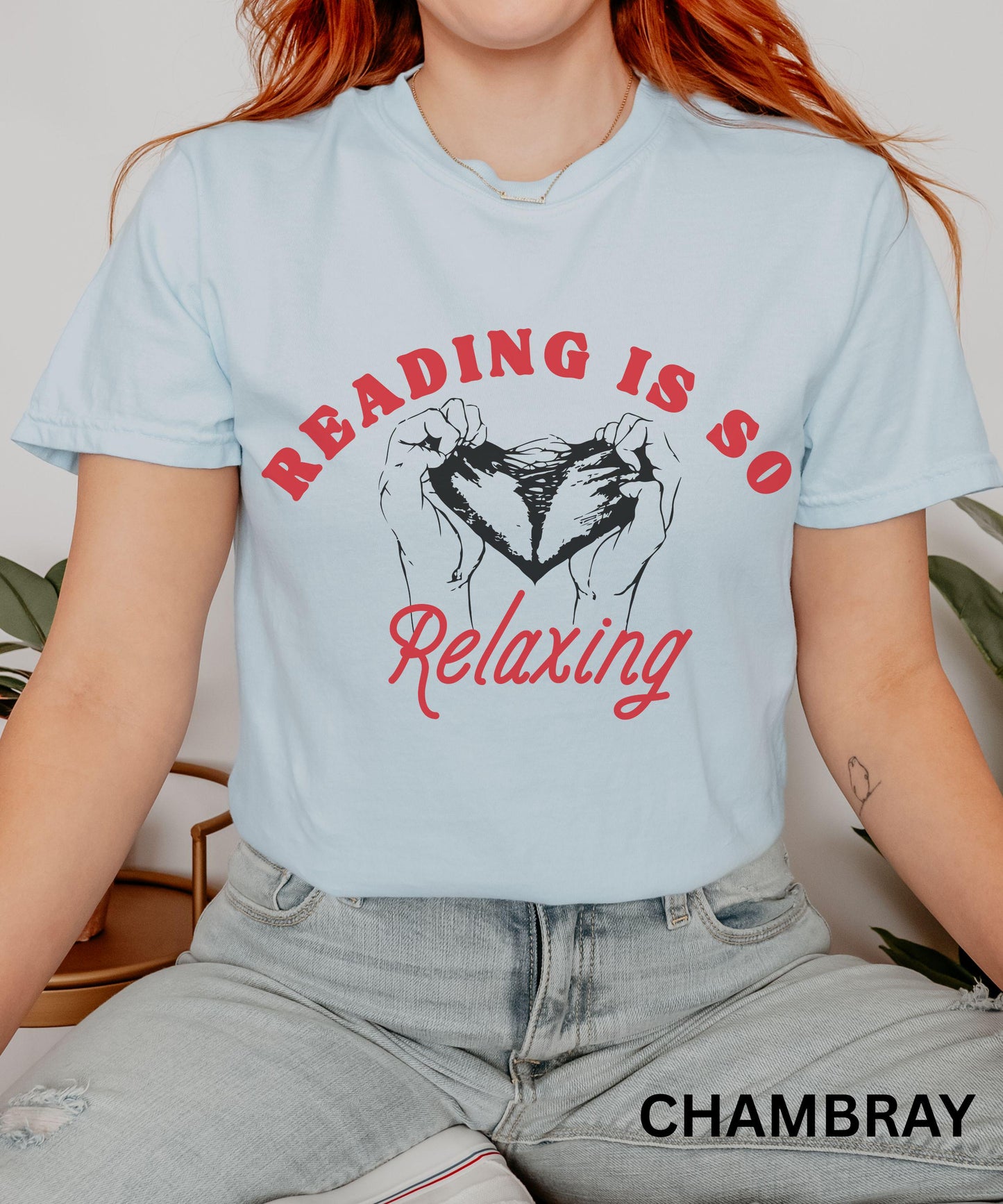 Bookish Meme Shirt: Reading Is So Relaxing Shirt, Emotionally Destroyed By Books, Dark Romance Book Merch, Booktock Merch, Funny Reader Gift