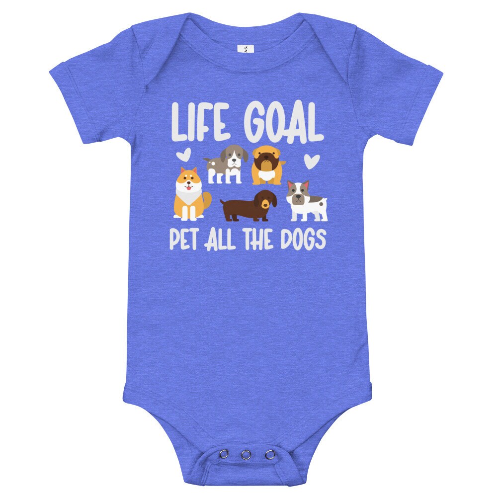 Life Goal Pet All The Dogs Shirt for Kids, Dog Shirt for Girls, Youth Shirt for Dog Lover, Life Goals Shirt, Animal Lover Gift Girl