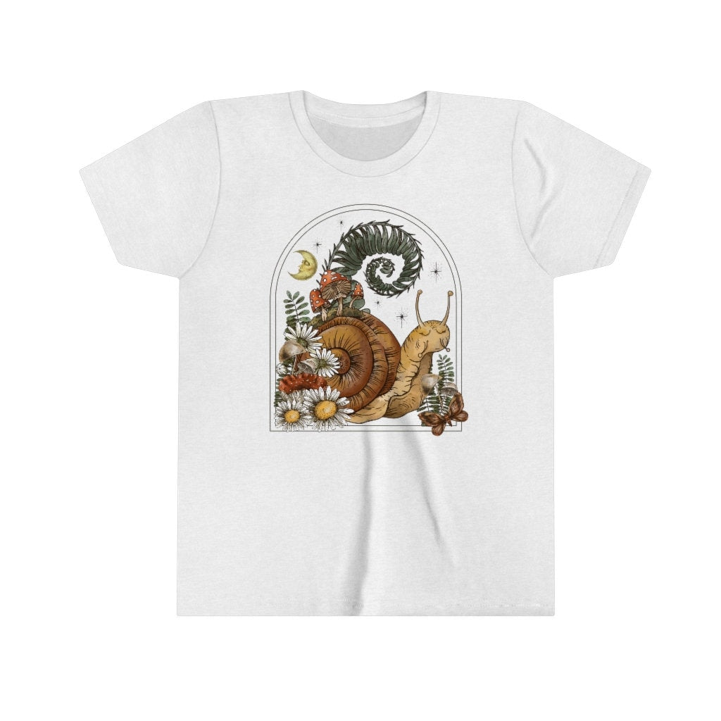 Goblincore Shirt For Kids Cottagecore Snail Shirt Mushroom Shirt For Toddler Grunge Fairycore Cottage Core Shirt Toddler Cottagecore Shirt