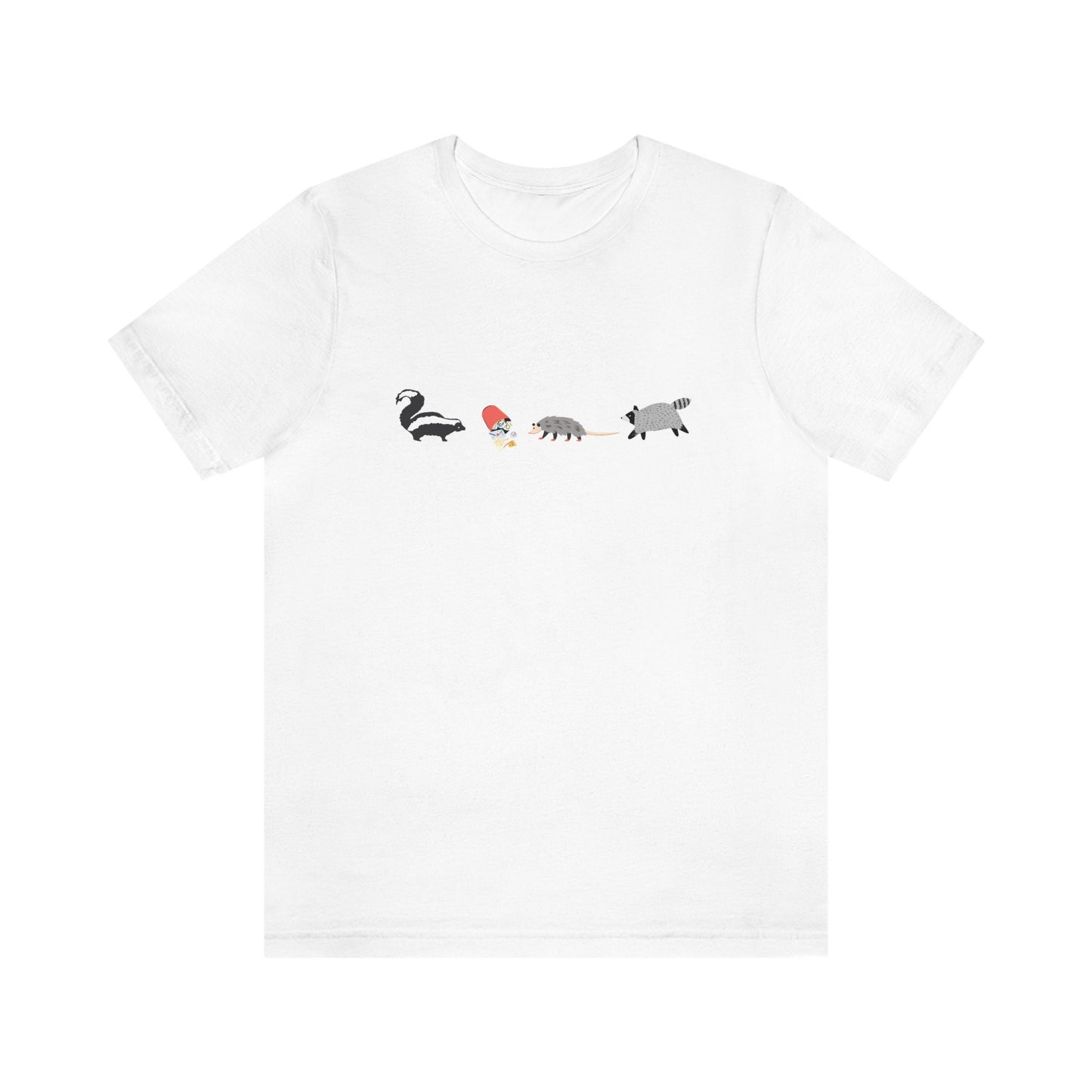 Raccoon Shirt Opossum Shirt, Possum Shirt, Possum Gift, Weird Shirt Weirdcore Trash Goblincore T Shirt Cottagecore Clothes