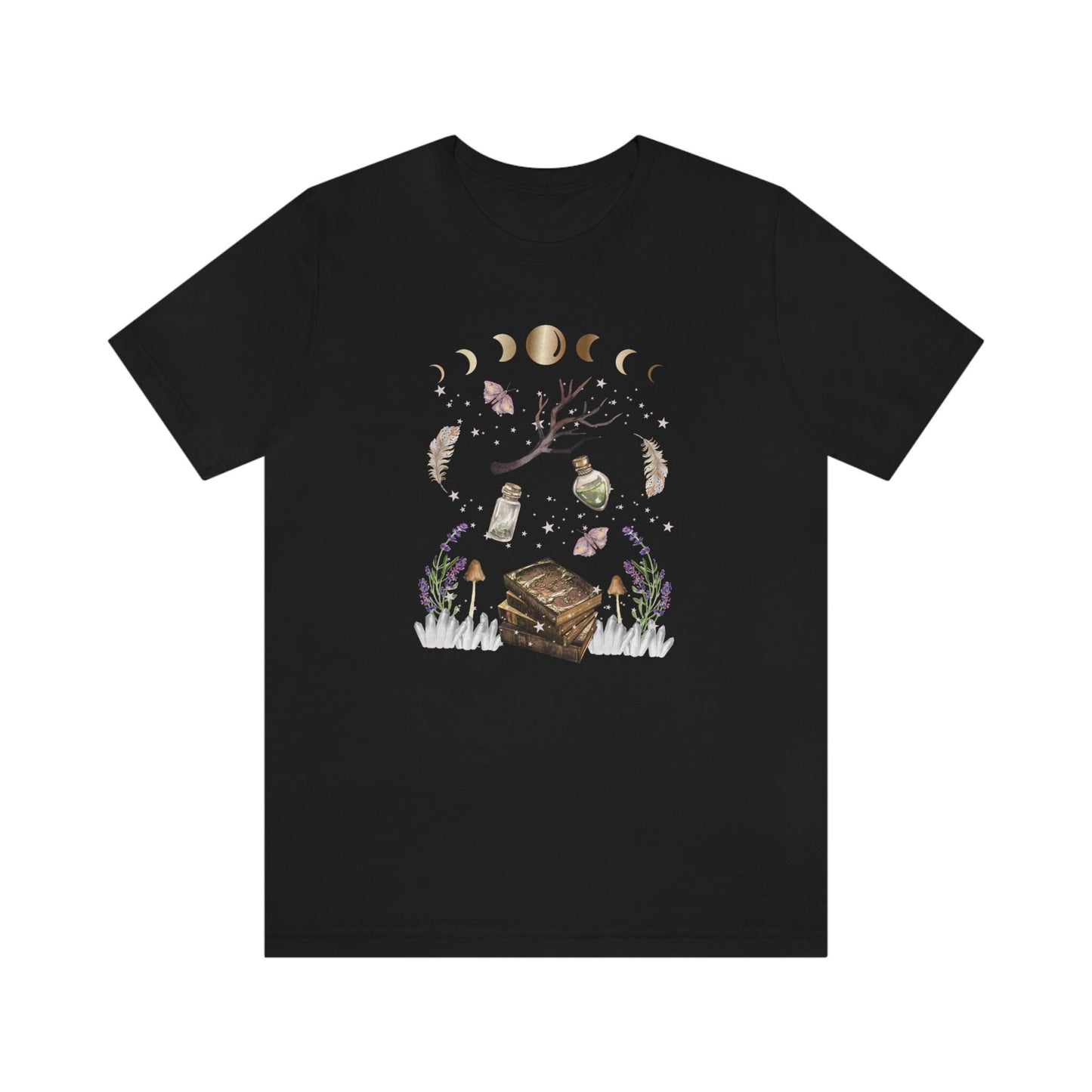 Fairy Grunge Shirt Grunge Fairycore Fairy Core Clothes Mystical Shirt Mushroom Shirt Witchy Clothes Cottagecore Clothes Dark Academia