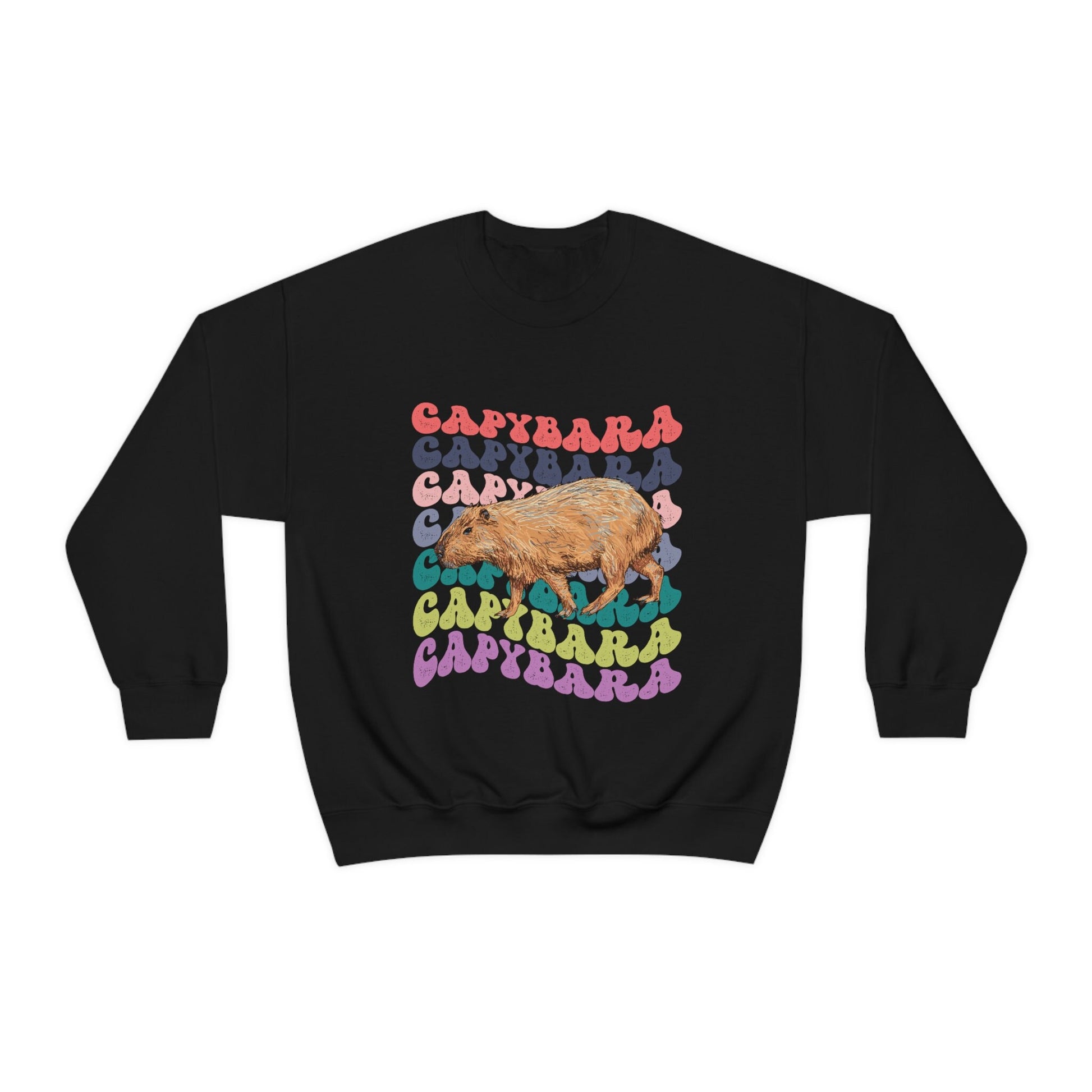 Capybara Shirt, Capybara Sweatshirt, Retro Crewnecks, Preppy Sweatshirt, Capybara Gift, Capybara Lover