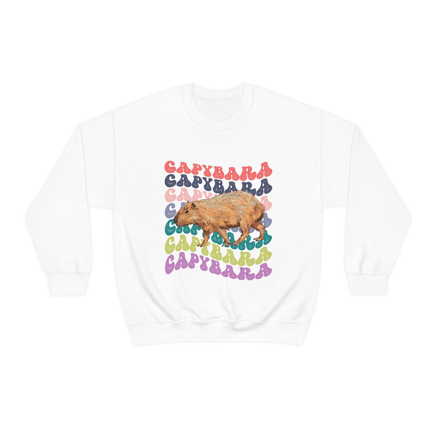 Capybara Shirt, Capybara Sweatshirt, Retro Crewnecks, Preppy Sweatshirt, Capybara Gift, Capybara Lover
