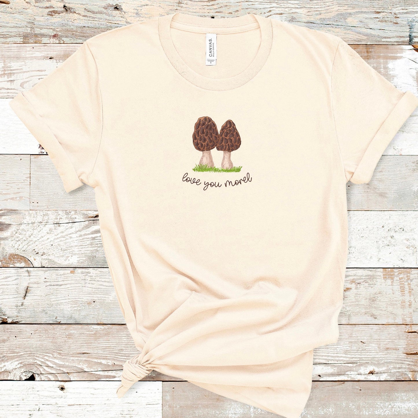 Mushroom Shirt Morel Mushroom Cottage Core Clothes Love You Morel Mushroom Hunting Mushroom Lovers Gift Couples Shirt Matching Mom Shirt