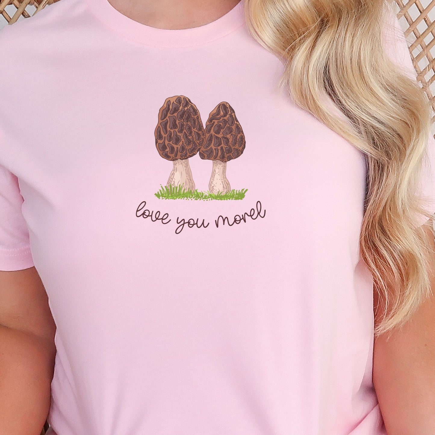 Mushroom Shirt Morel Mushroom Cottage Core Clothes Love You Morel Mushroom Hunting Mushroom Lovers Gift Couples Shirt Matching Mom Shirt