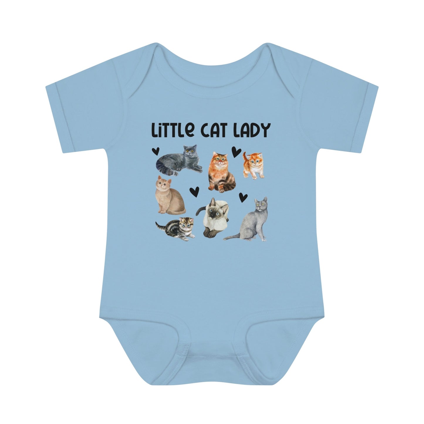 Little Cat Lady Baby Girl Cat Bodysuit Cat Shirt Baby Girl Cat Baby Shower Cat Lover Baby Gift for Cat Lover Kitten Baby Girl Bodysuit