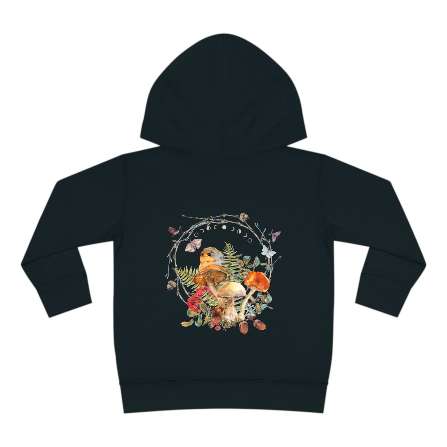 Mushroom Hoodie Toddler Bird Sweatshirt Butterfly Hoodie for Toddler Cottagecore Toddler Hoodie Cottage Core Kids Clothes Goblincore Hoodie