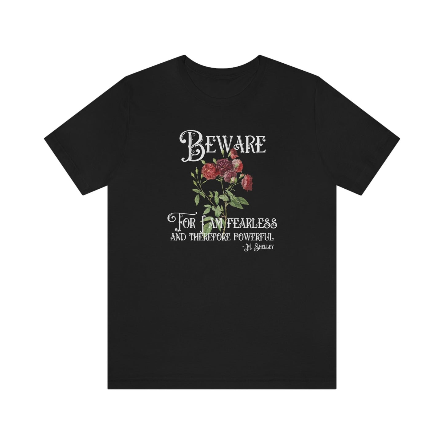 Dark Academia Shirt Feminist Shirt Mary Shelley Quote Goth Shirt Gothic Bookish Shirt Dark Cottagecore Shirt Literary Clothes Literary Gift
