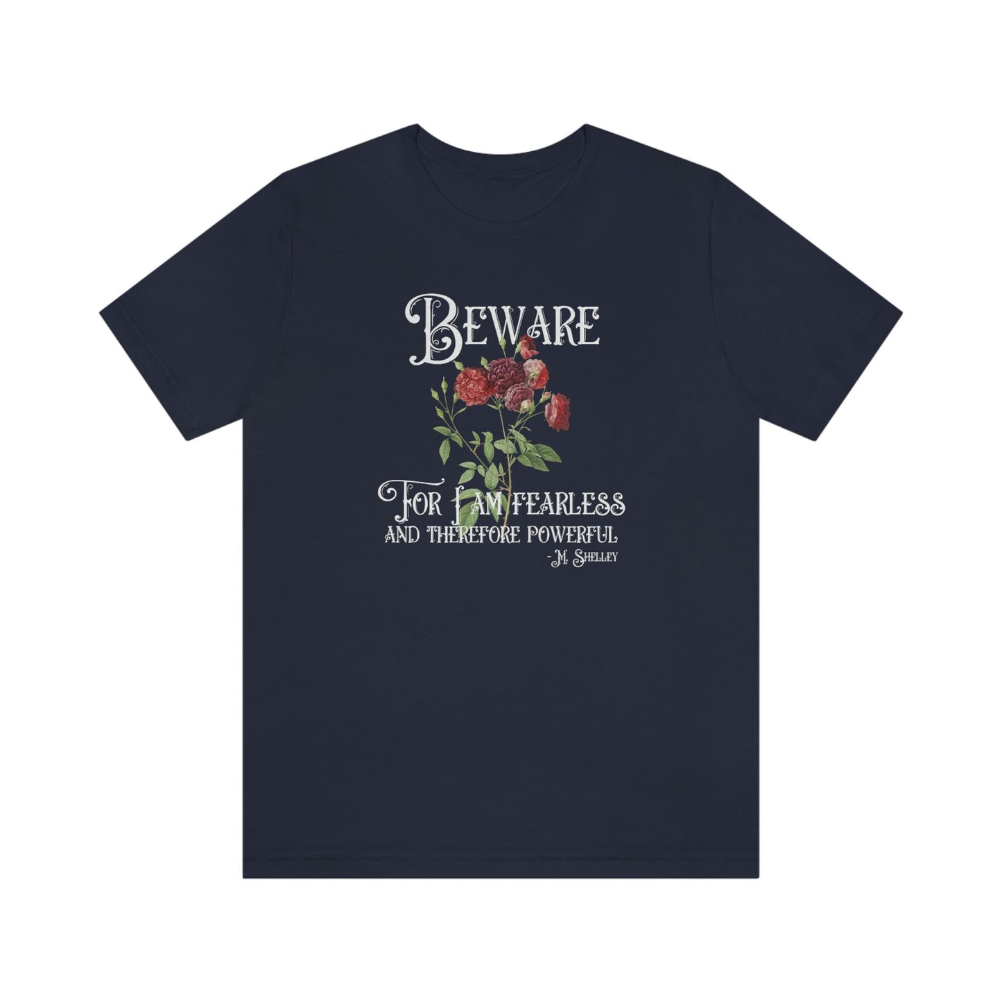 Dark Academia Shirt Feminist Shirt Mary Shelley Quote Goth Shirt Gothic Bookish Shirt Dark Cottagecore Shirt Literary Clothes Literary Gift