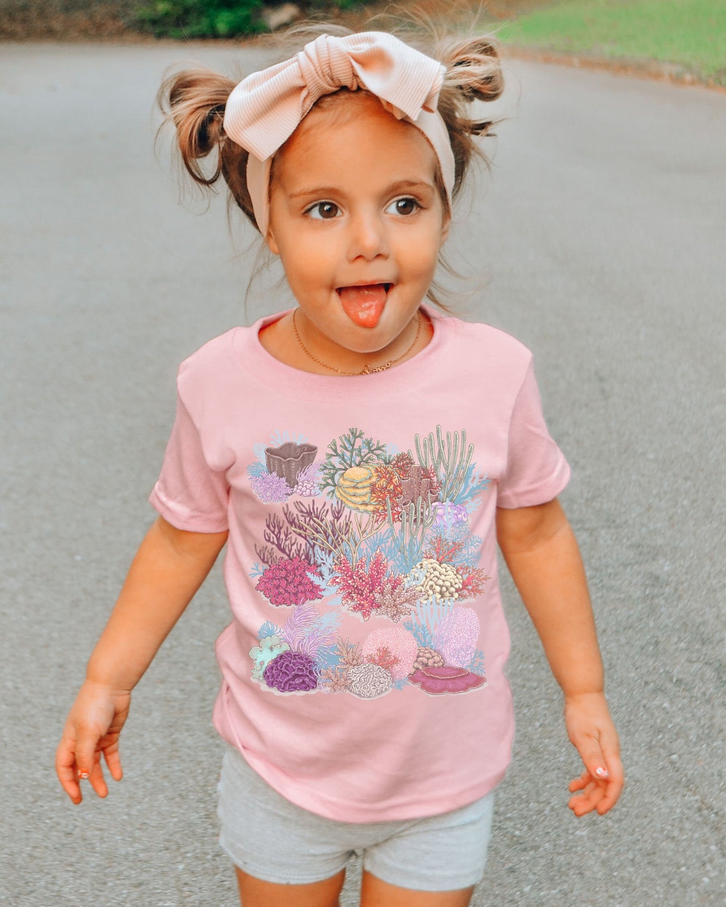 Coral Reef Shirt For Kids Mermaidcore Shirt Toddler Oceancore Shirt Girl Kids Ocean Shirt Beach Shirt for Toddler