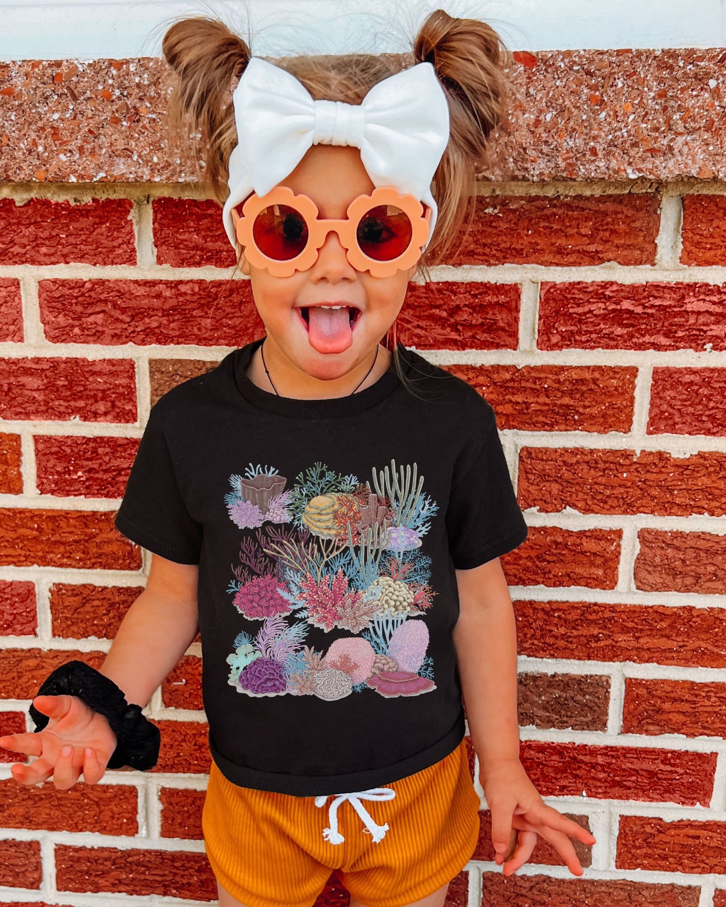 Coral Reef Shirt For Kids Mermaidcore Shirt Toddler Oceancore Shirt Girl Kids Ocean Shirt Beach Shirt for Toddler