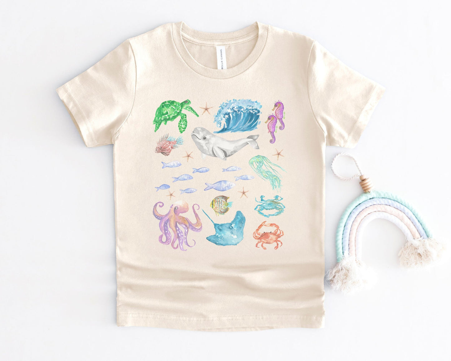 Ocean Shirt Kids Octopus Shirt Oceancore Mermaidcore Mermaid Core Mermaid Aesthetic Shirt Crustaceancore Summer Vacation Birthday Shirt Girl